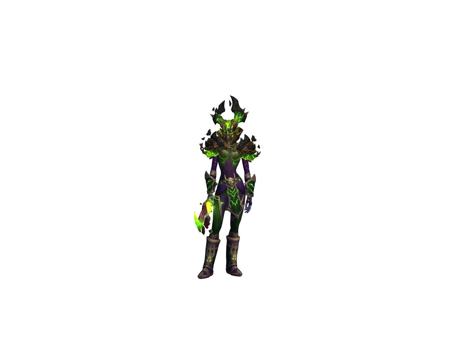 Lockthena 3D character render