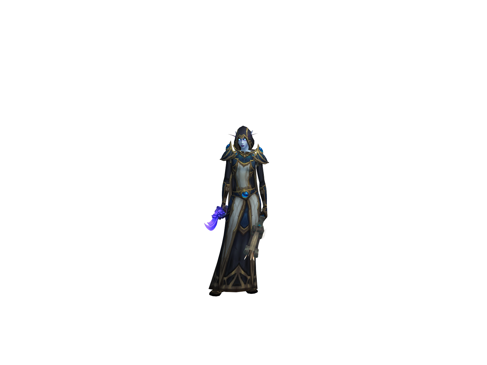 Perkylock 3D character render