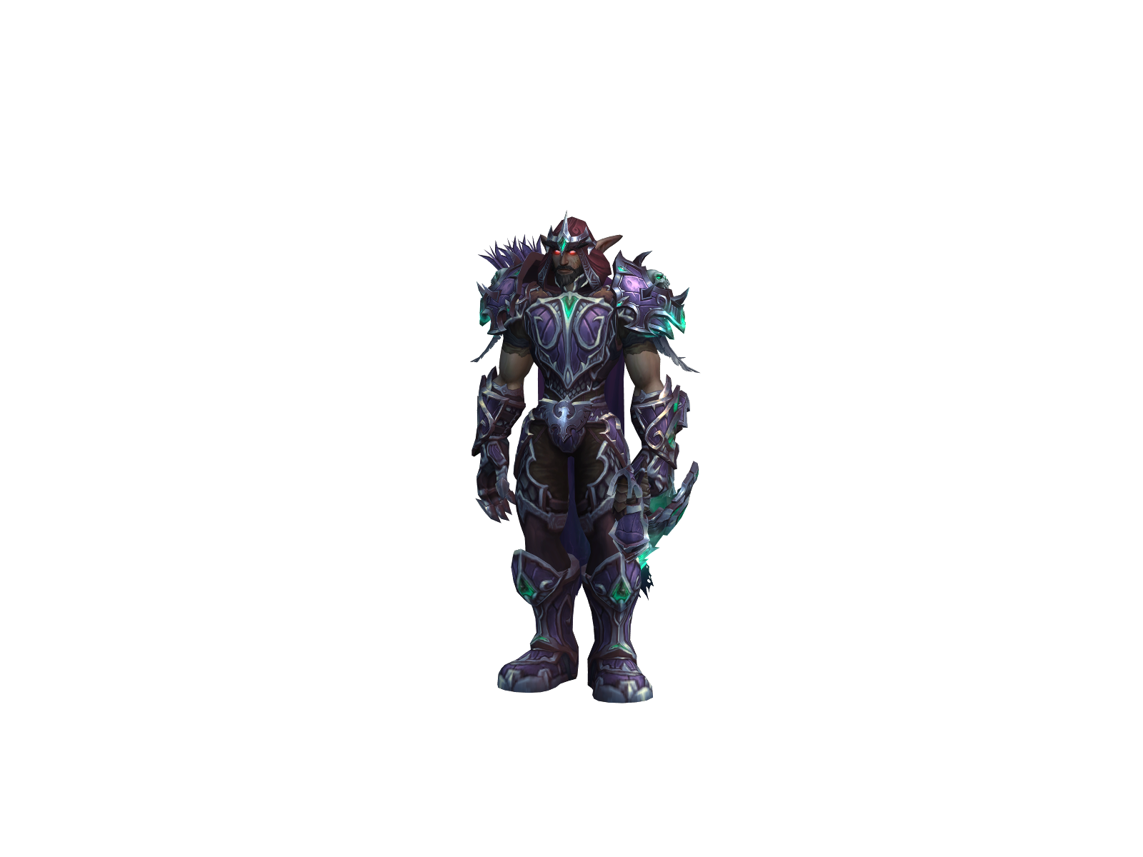 Reckter 3D character render