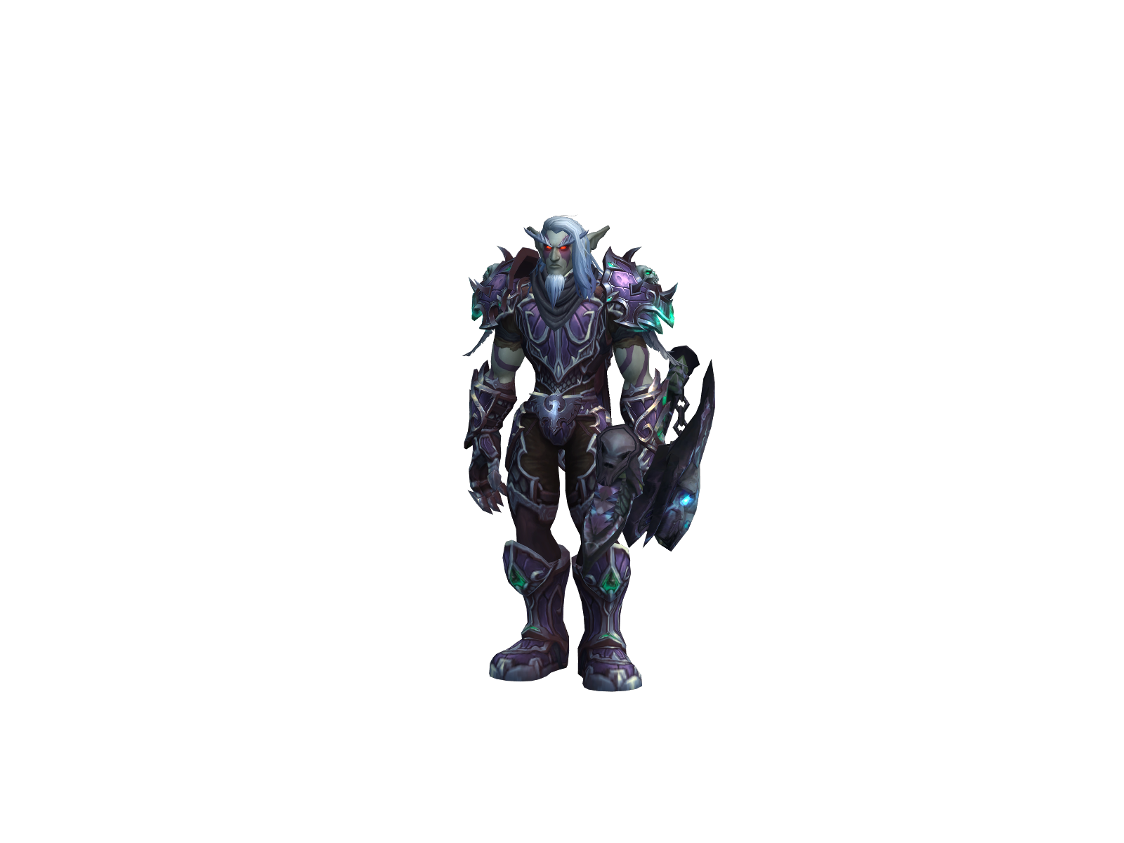 Bareel 3D character render