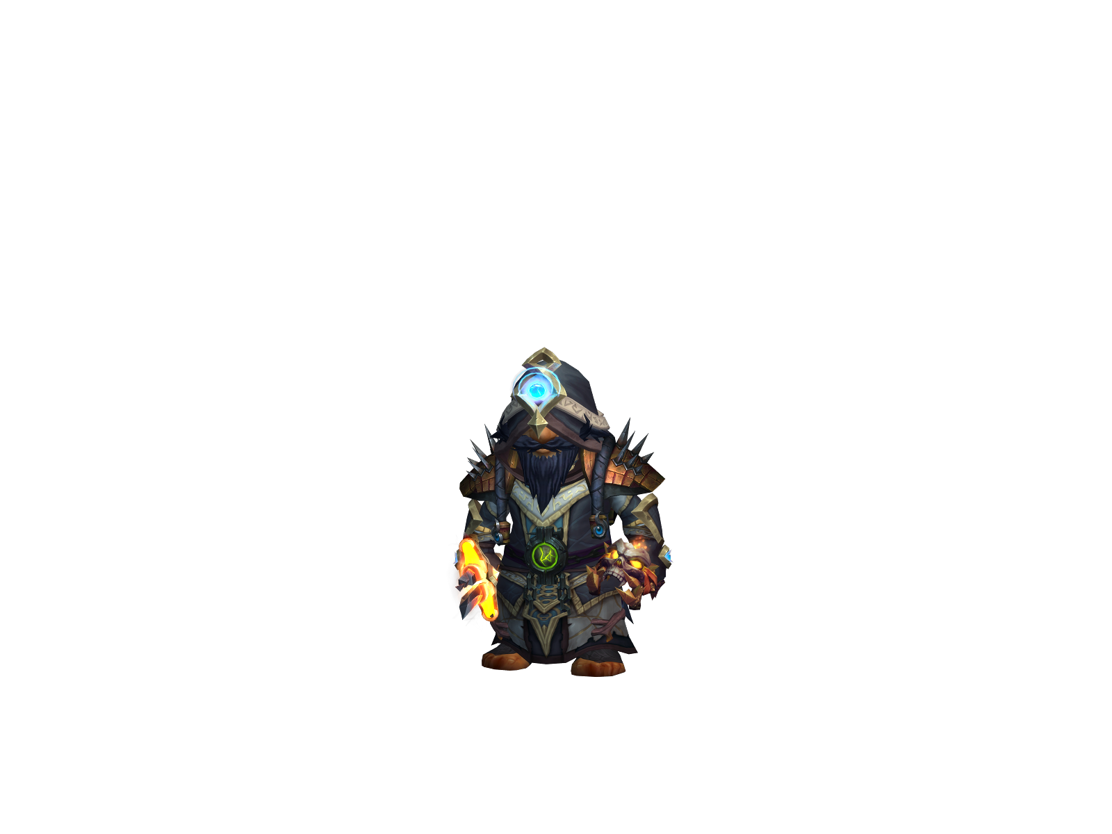 Poofily 3D character render