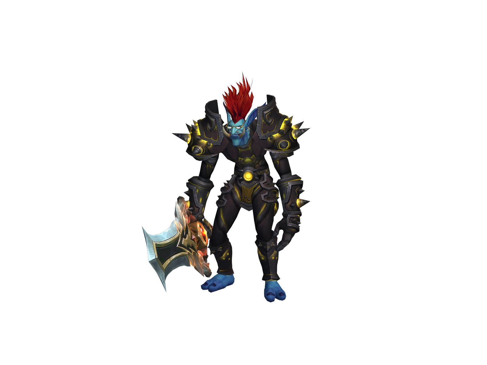 Bolsoborn 3D character render