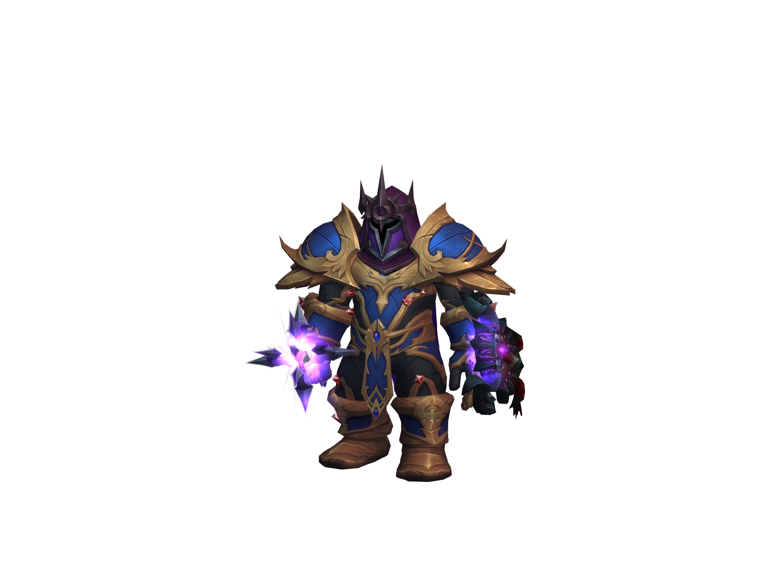 Hallowmaul 3D character render