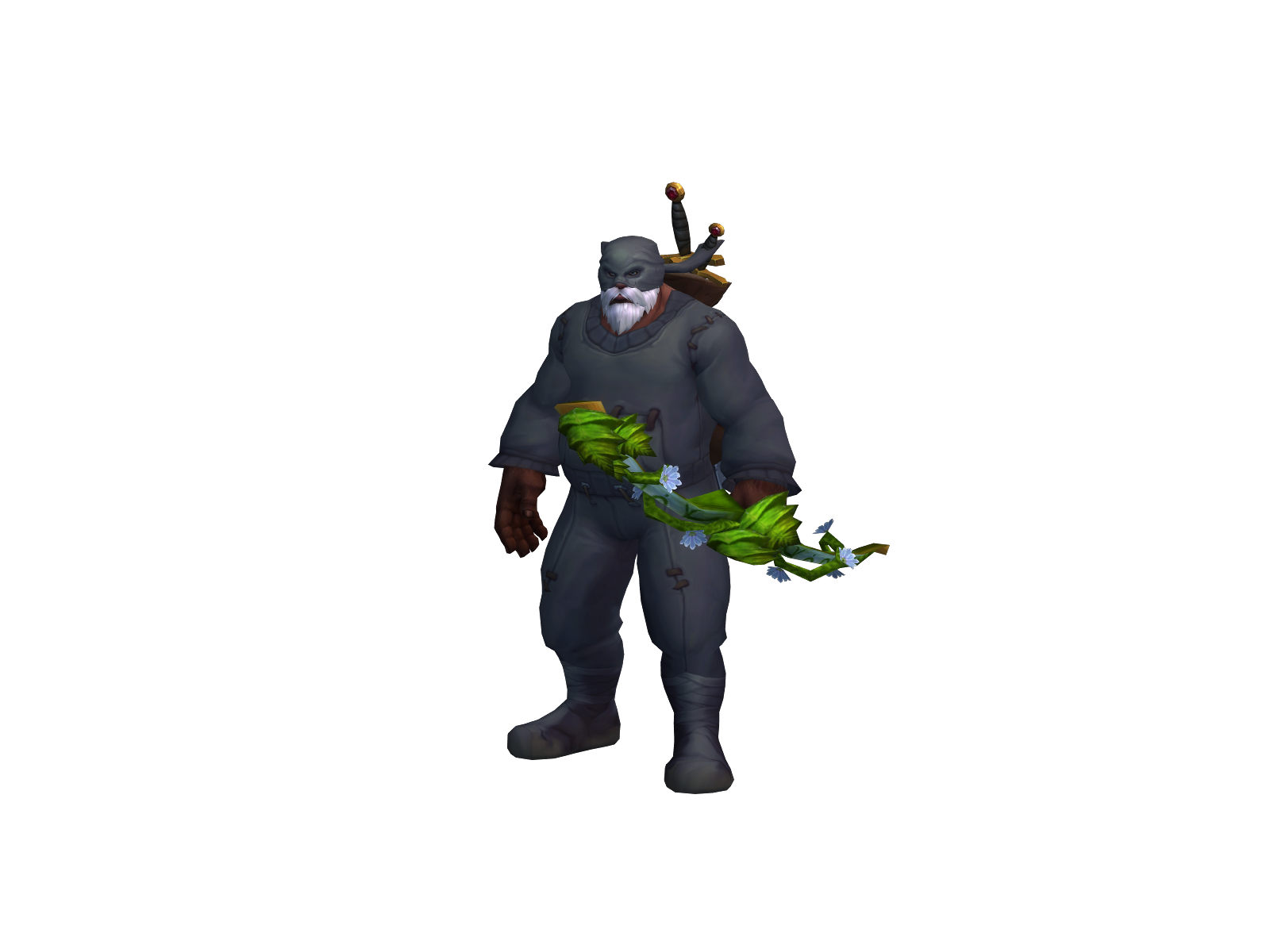 Babyalt 3D character render