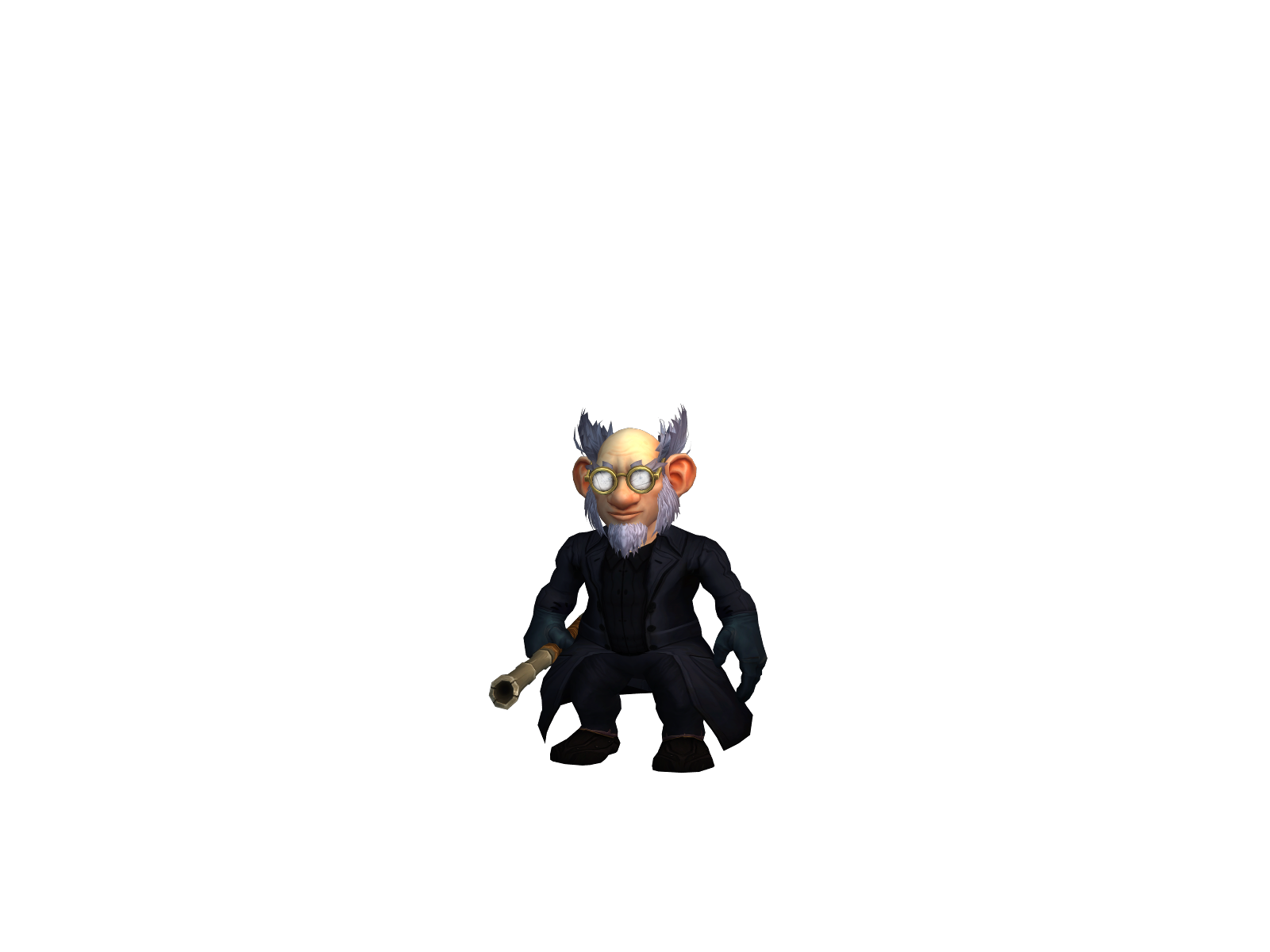 Tikken 3D character render