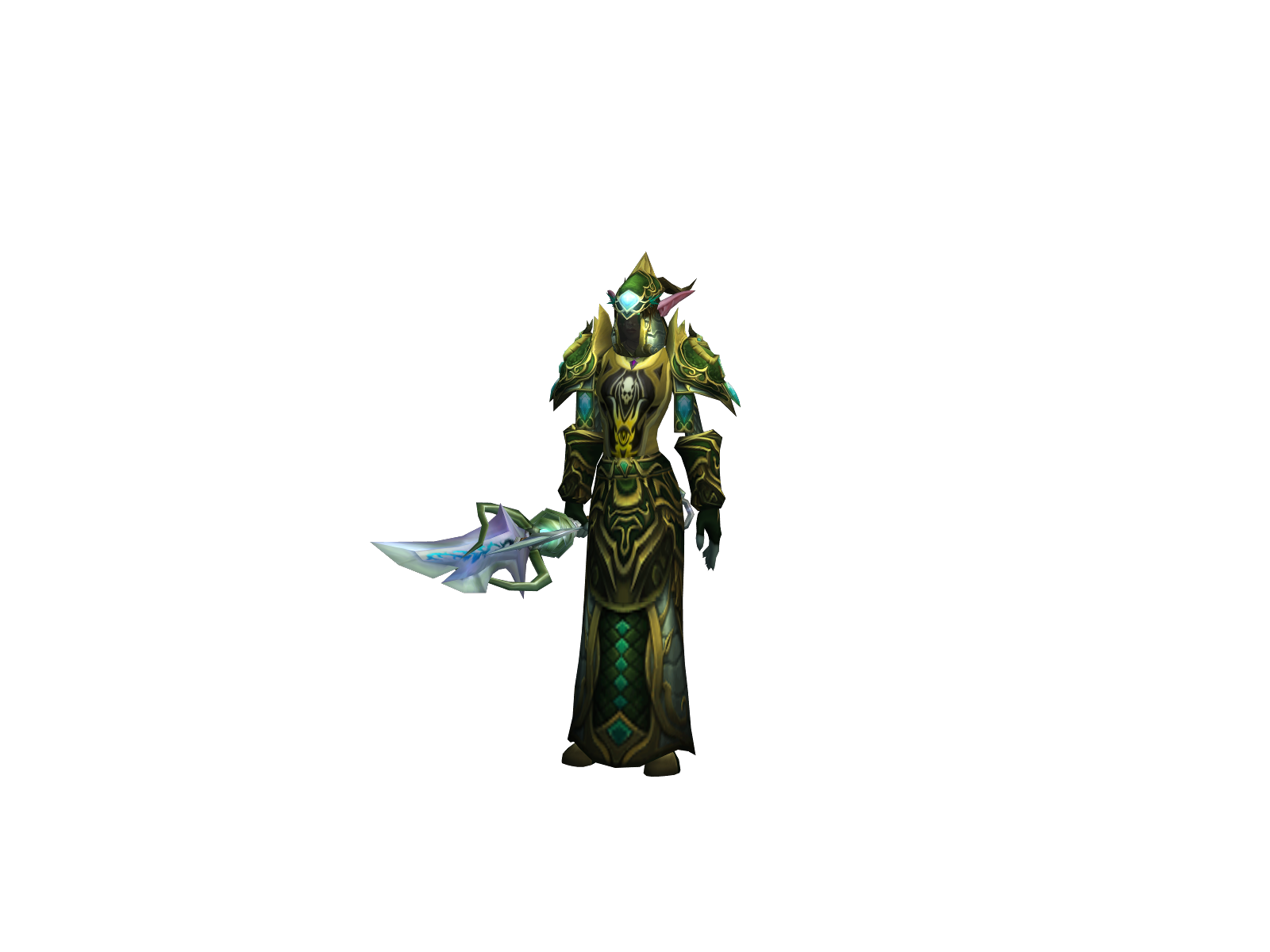 Dørthael 3D character render