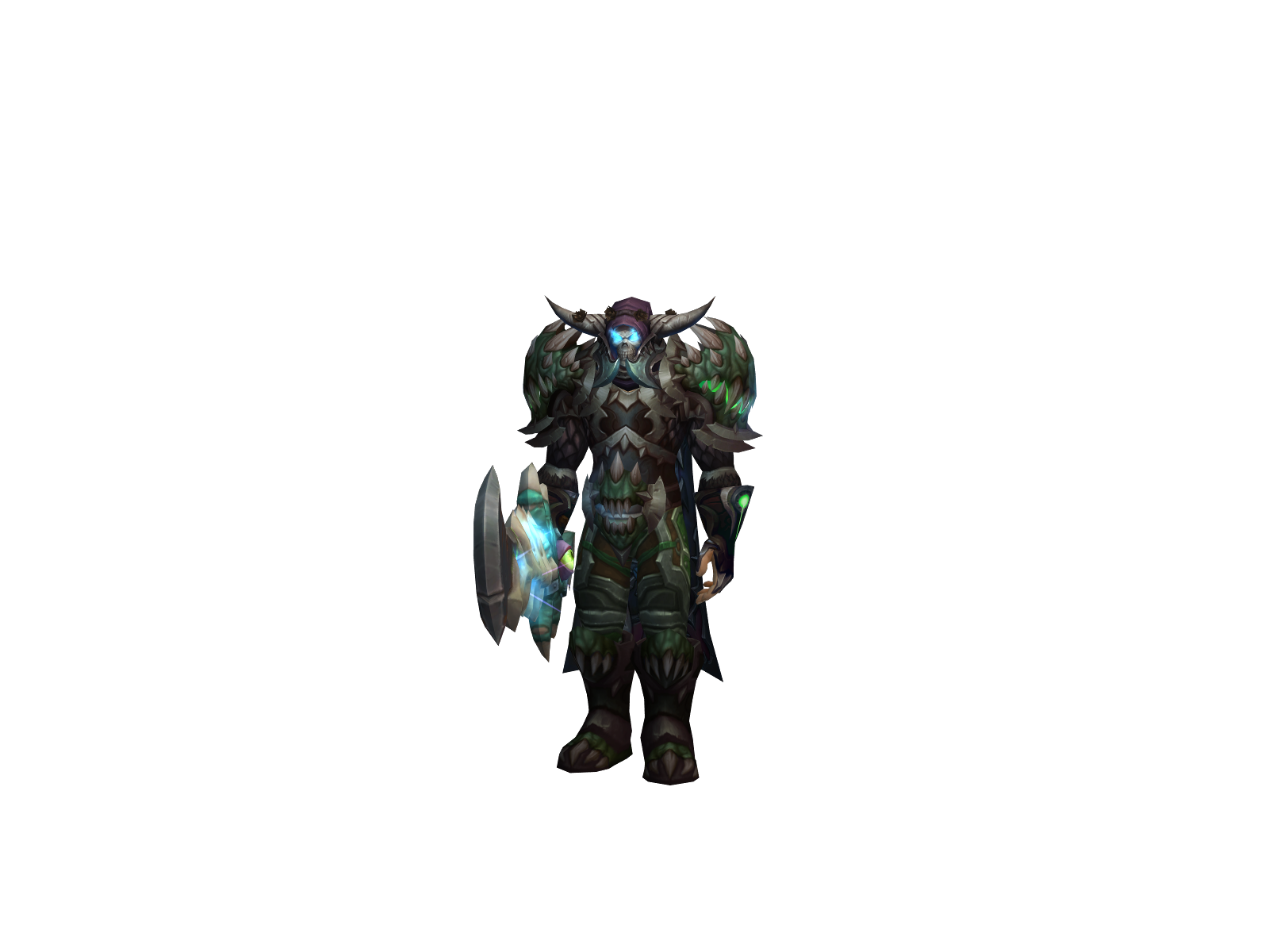 Deathnino 3D character render