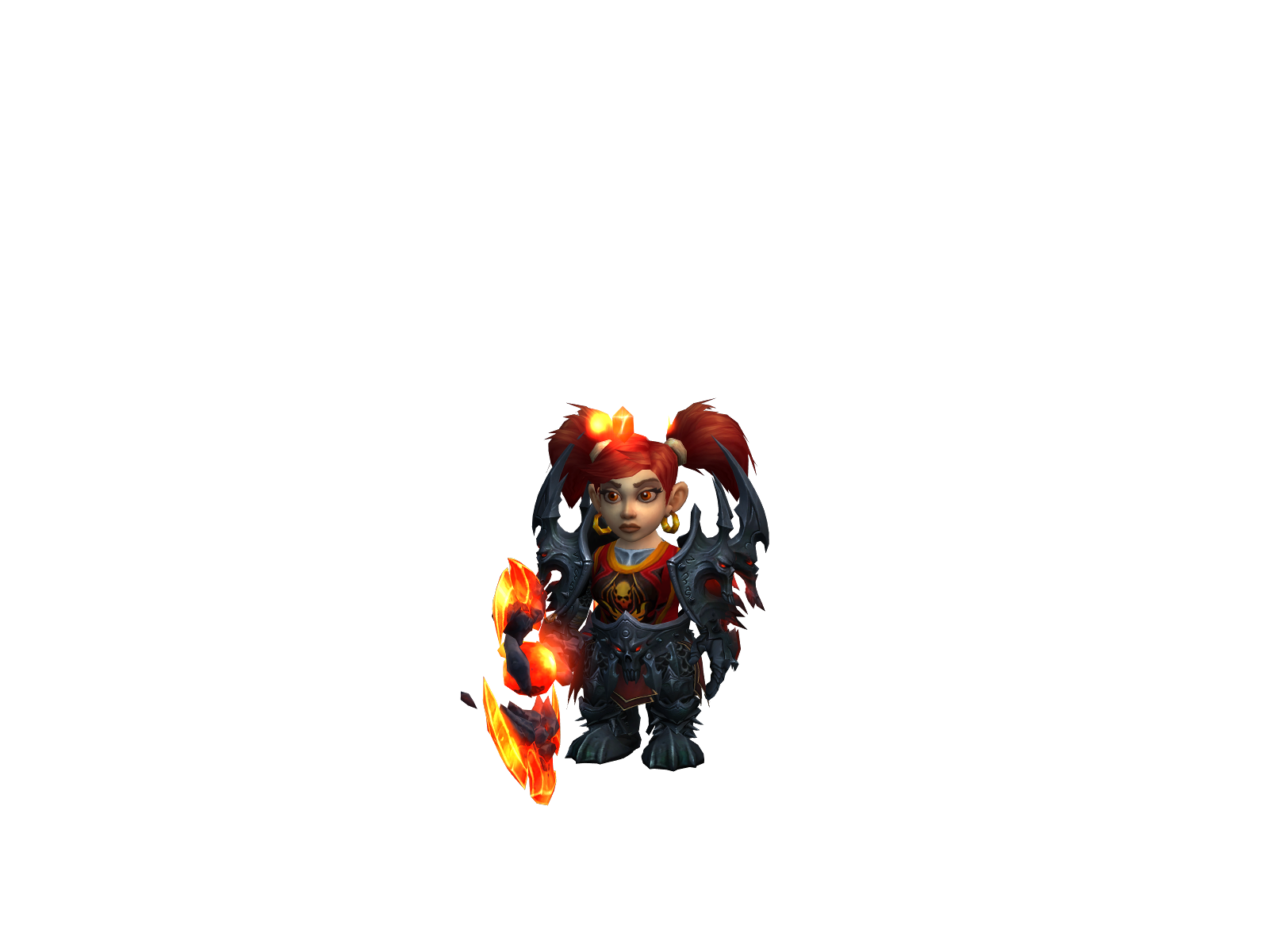 Bronzew 3D character render