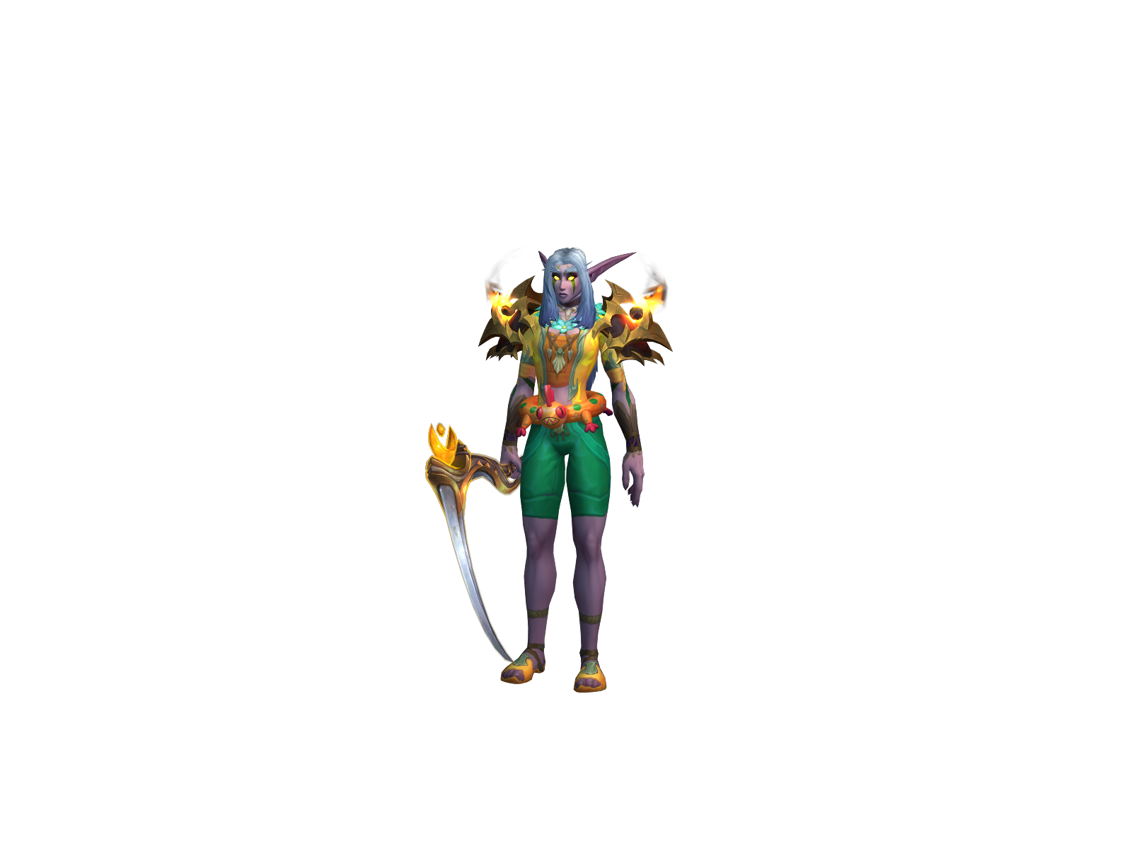 Sorthras 3D character render