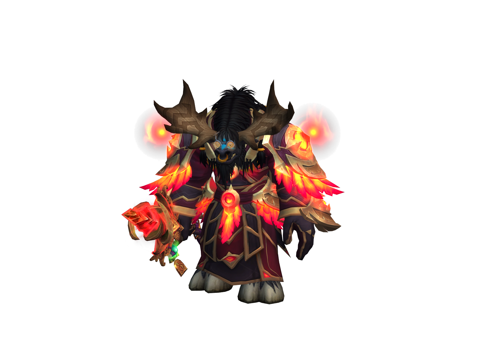 Pyropancakes 3D character render