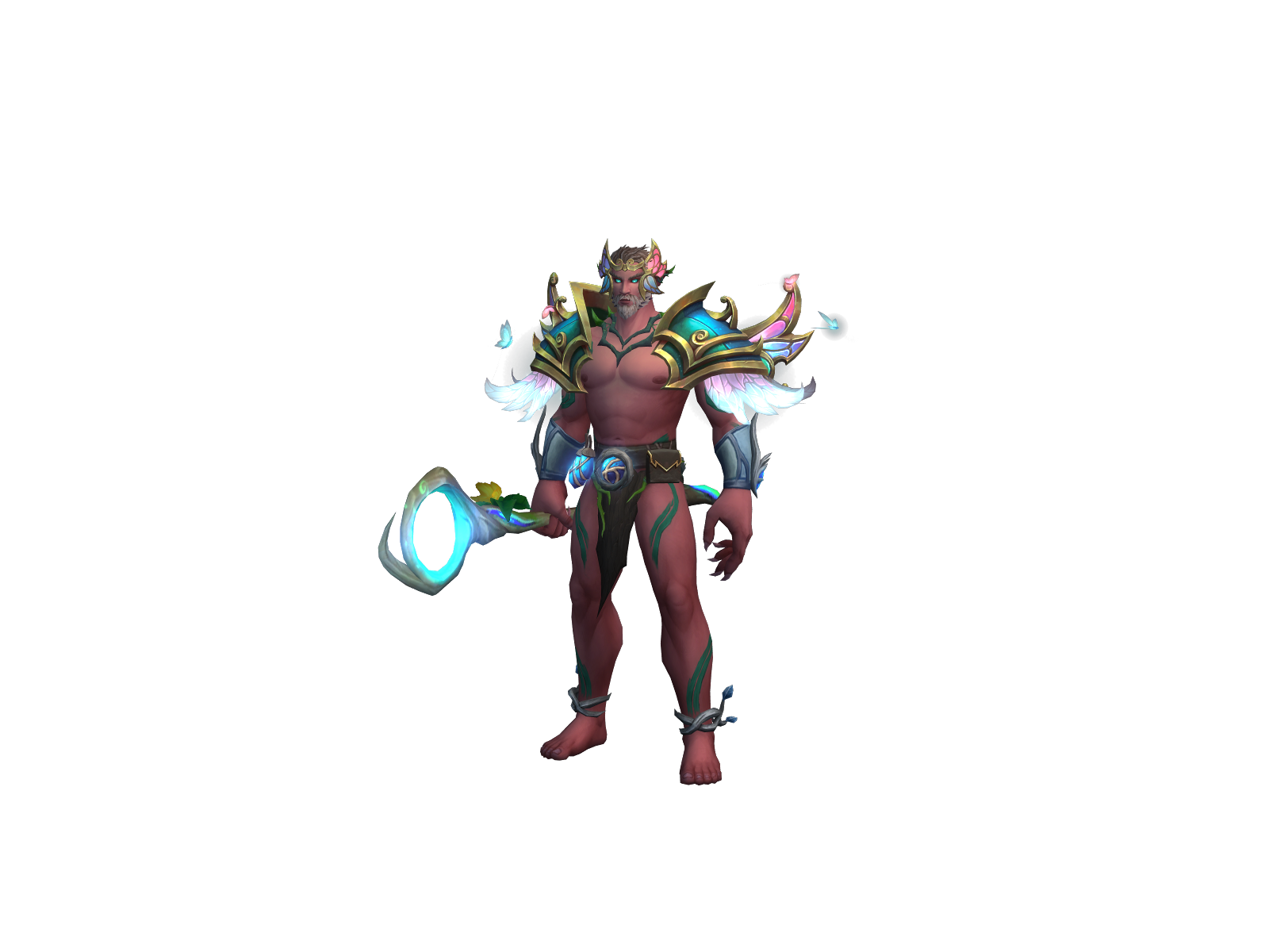 Thelias 3D character render
