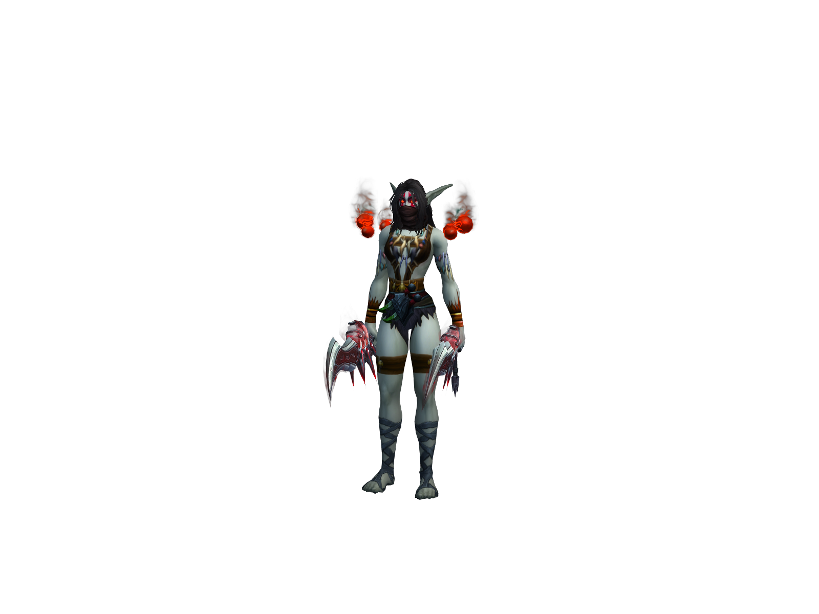 Wårx 3D character render