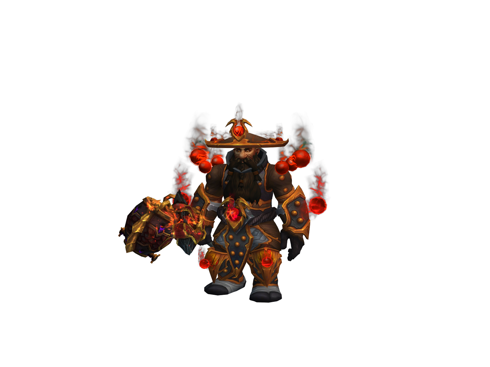 Socofofo 3D character render