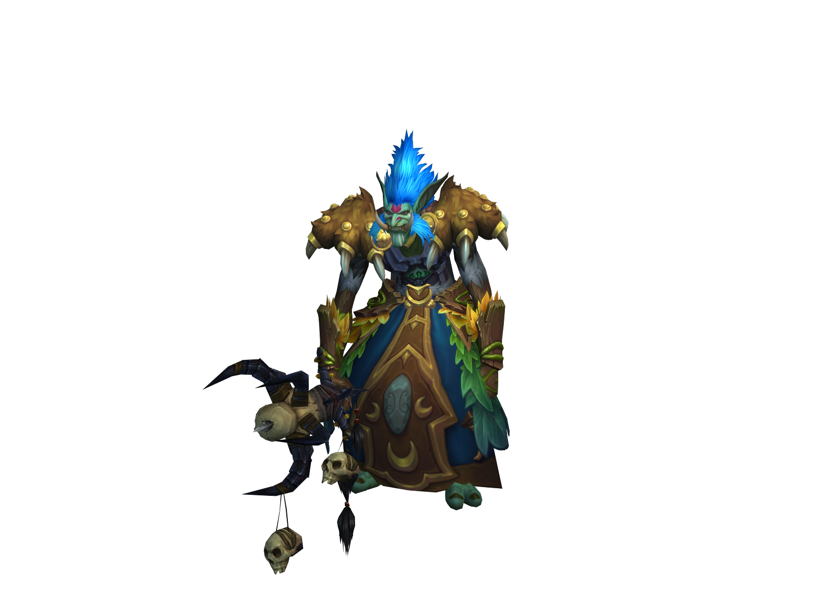 Jaaria 3D character render