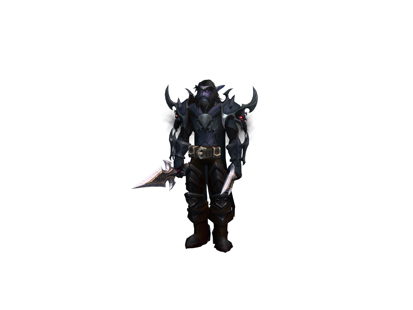 Messorem 3D character render