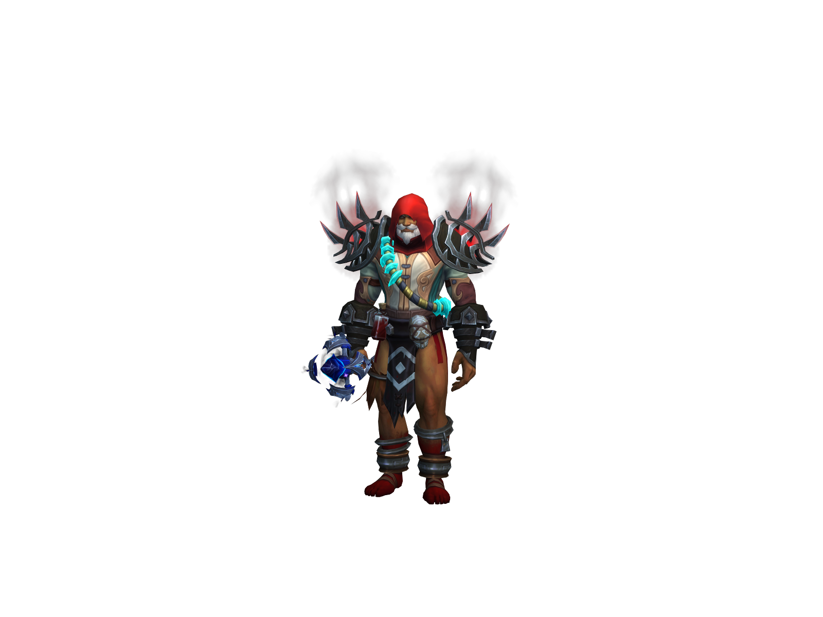 Vieuxhector 3D character render