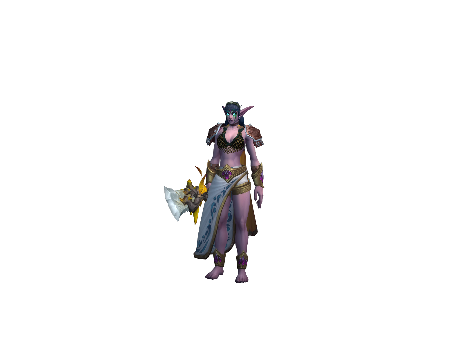 Shaolinferal 3D character render