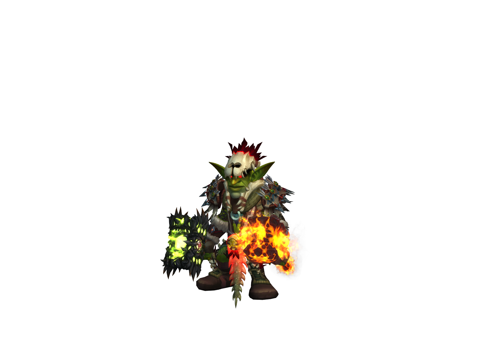 Fronk 3D character render