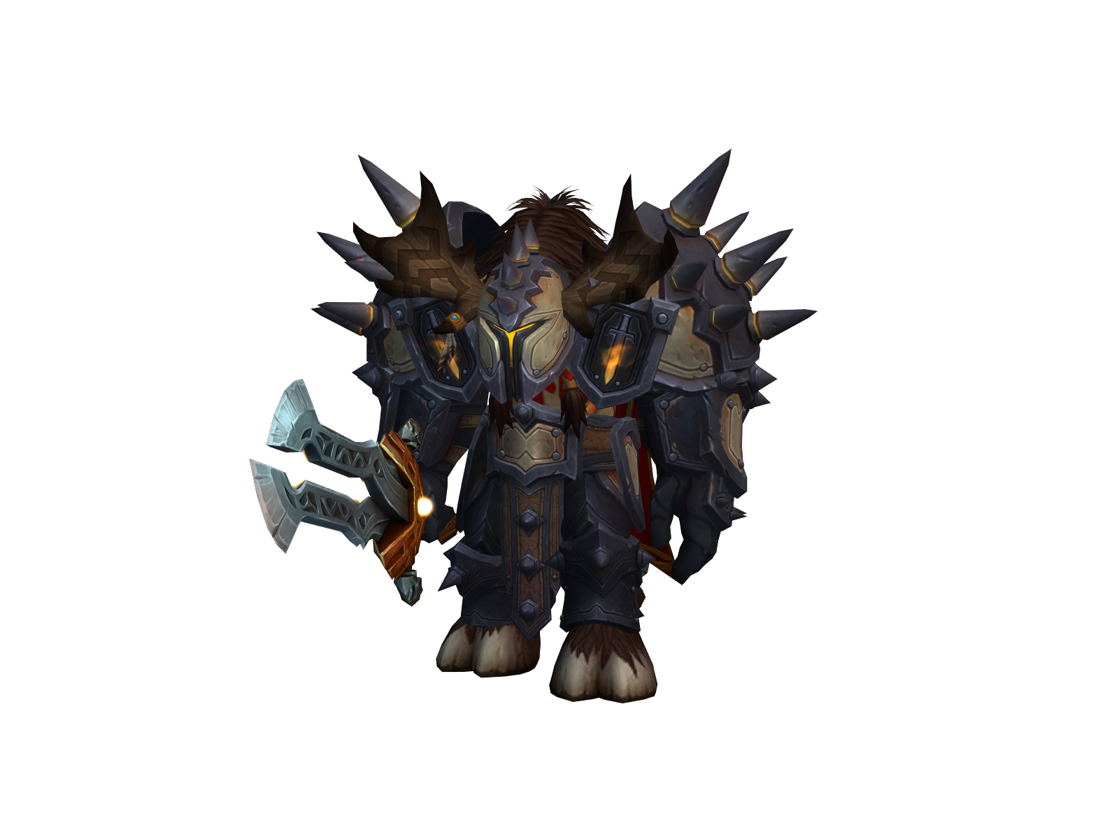Chadmountaîn 3D character render
