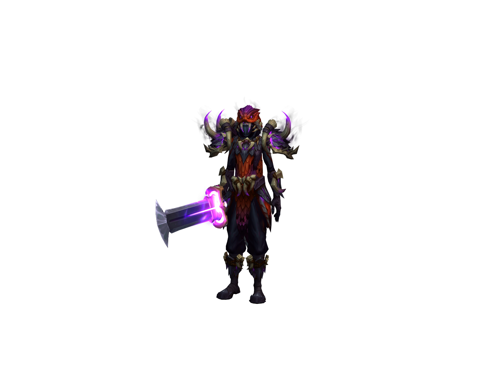 Zkinghunt 3D character render