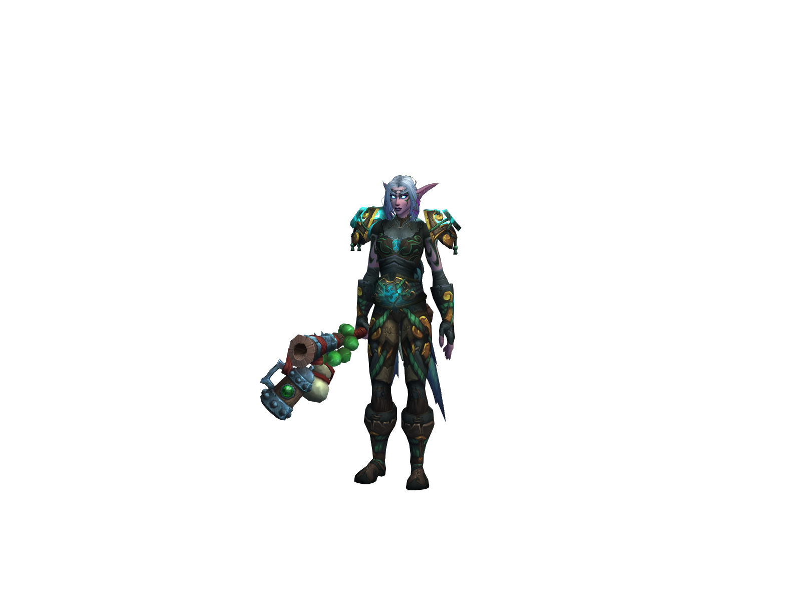 Ipunchbuns 3D character render
