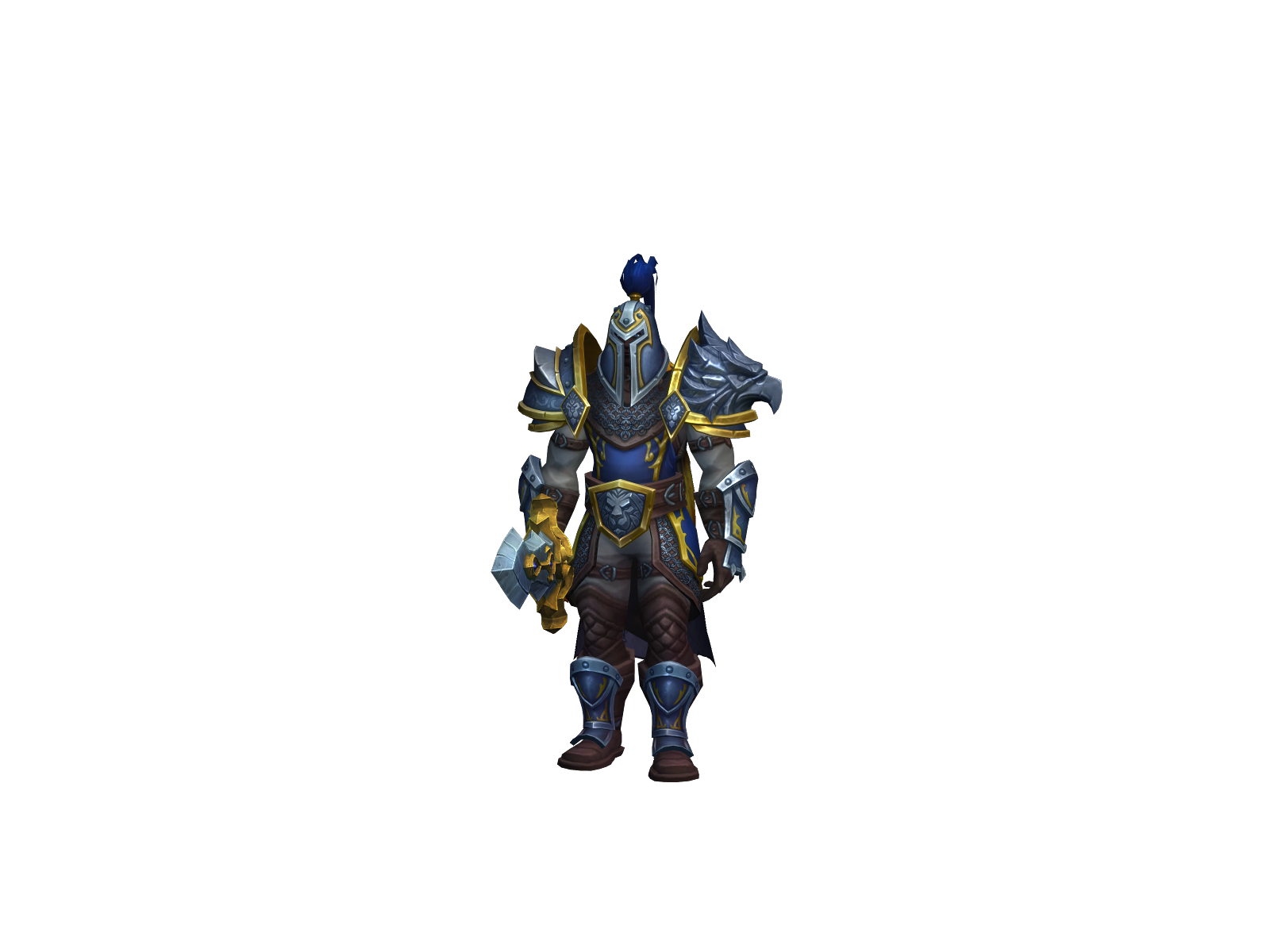 Saintwarcury 3D character render