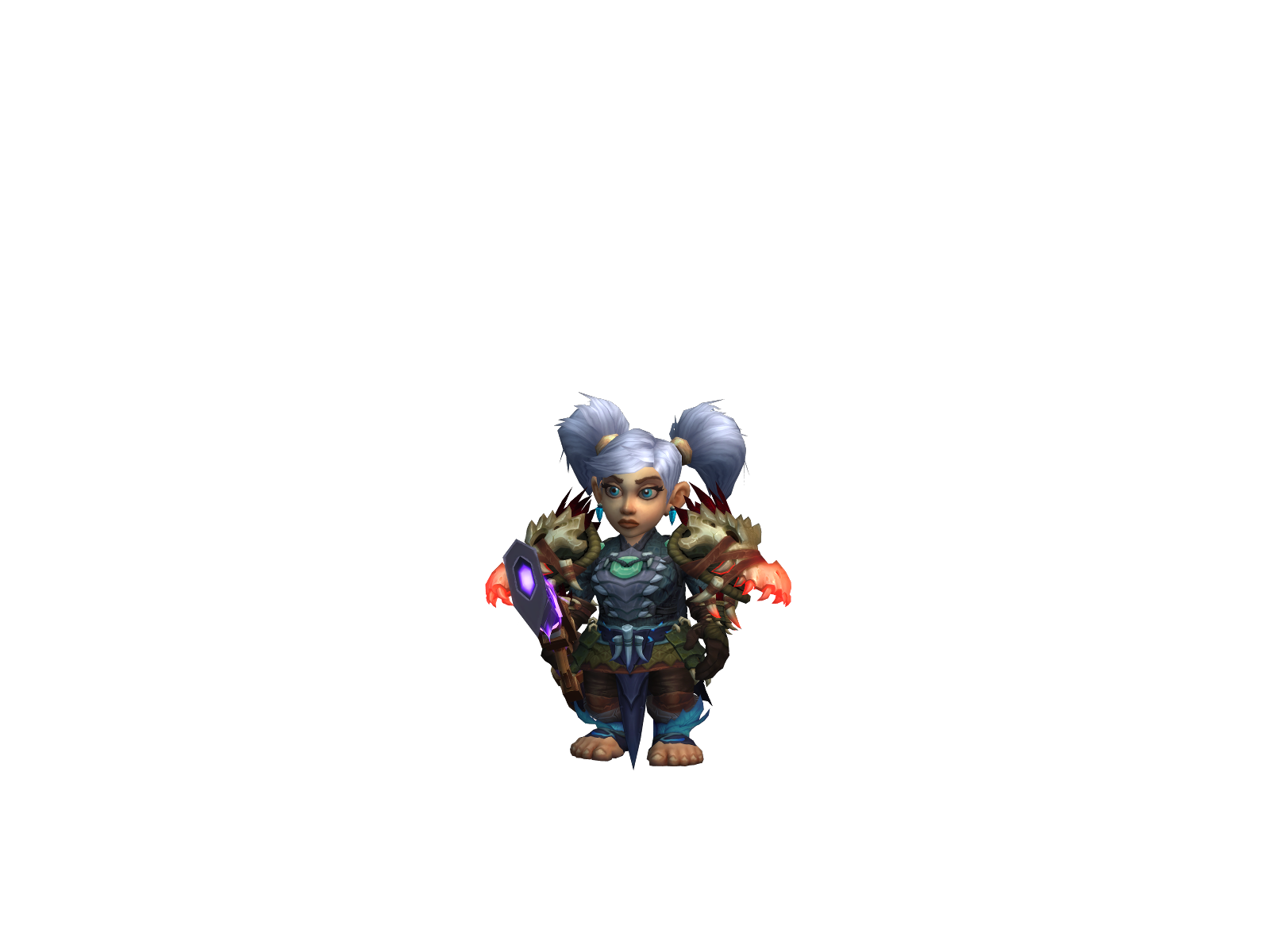 Cianyra 3D character render