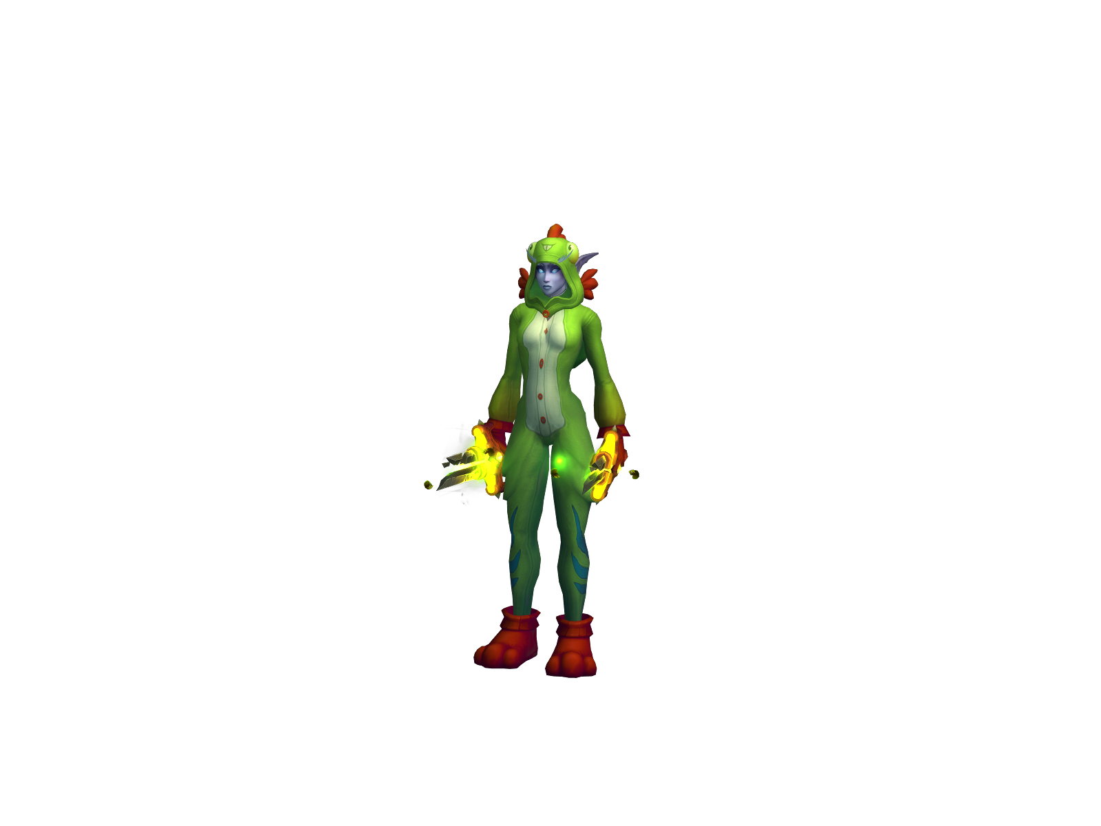 Wasabimybum 3D character render