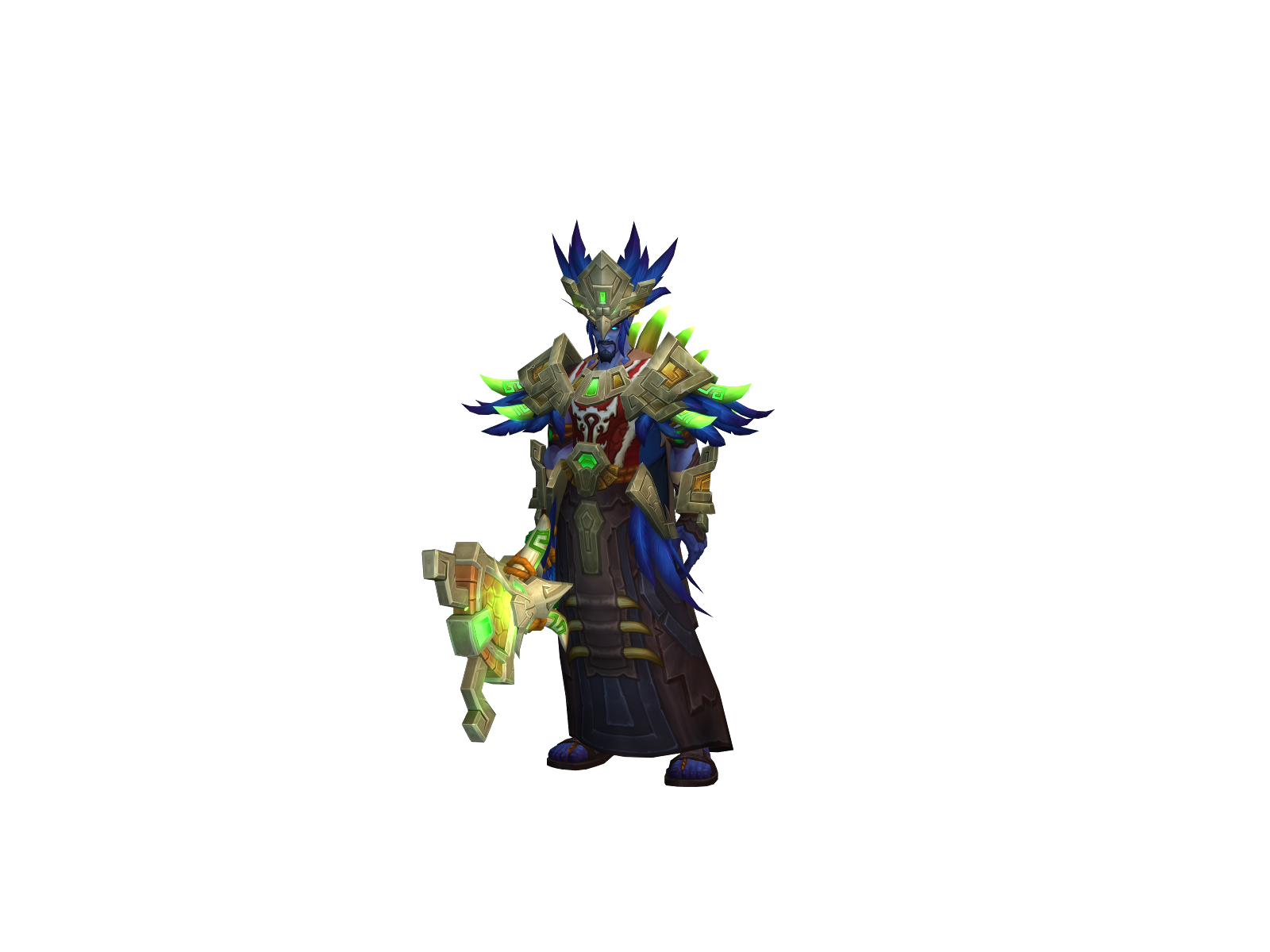 Frza 3D character render