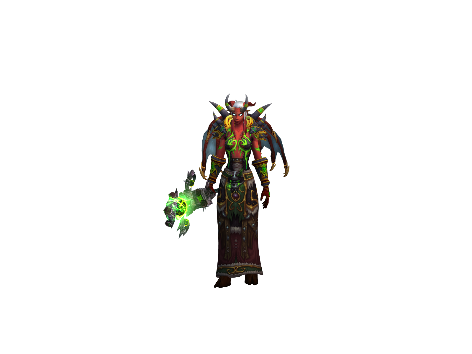 Aeltaena 3D character render
