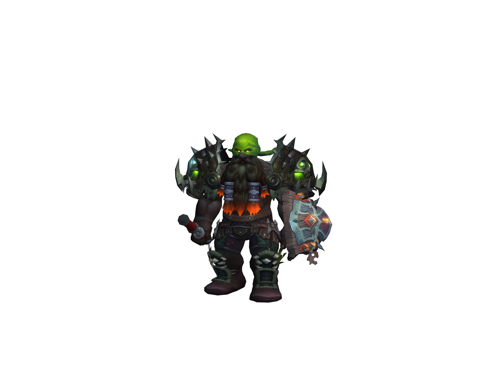 Arüc 3D character render