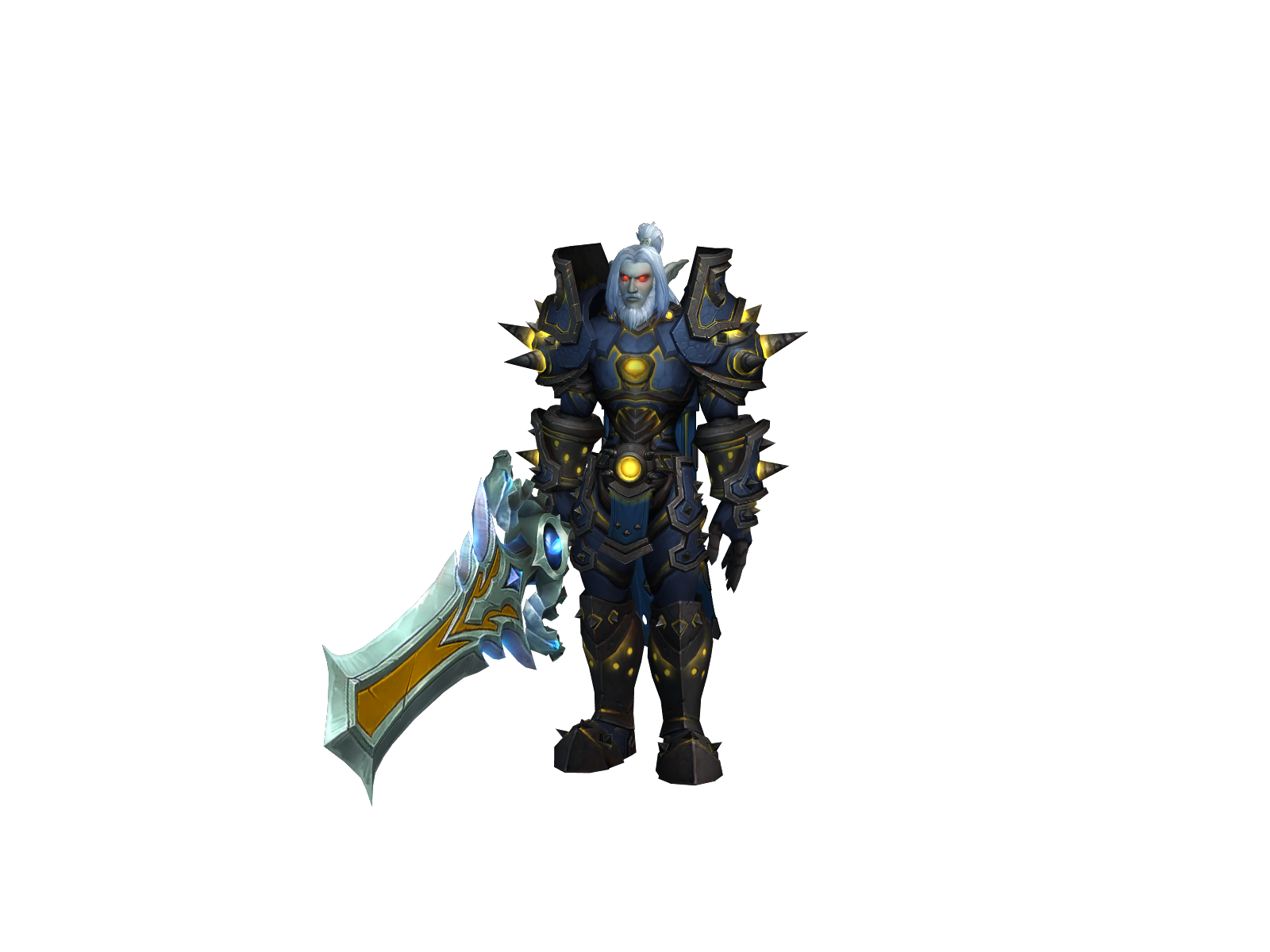 Nelfwar 3D character render