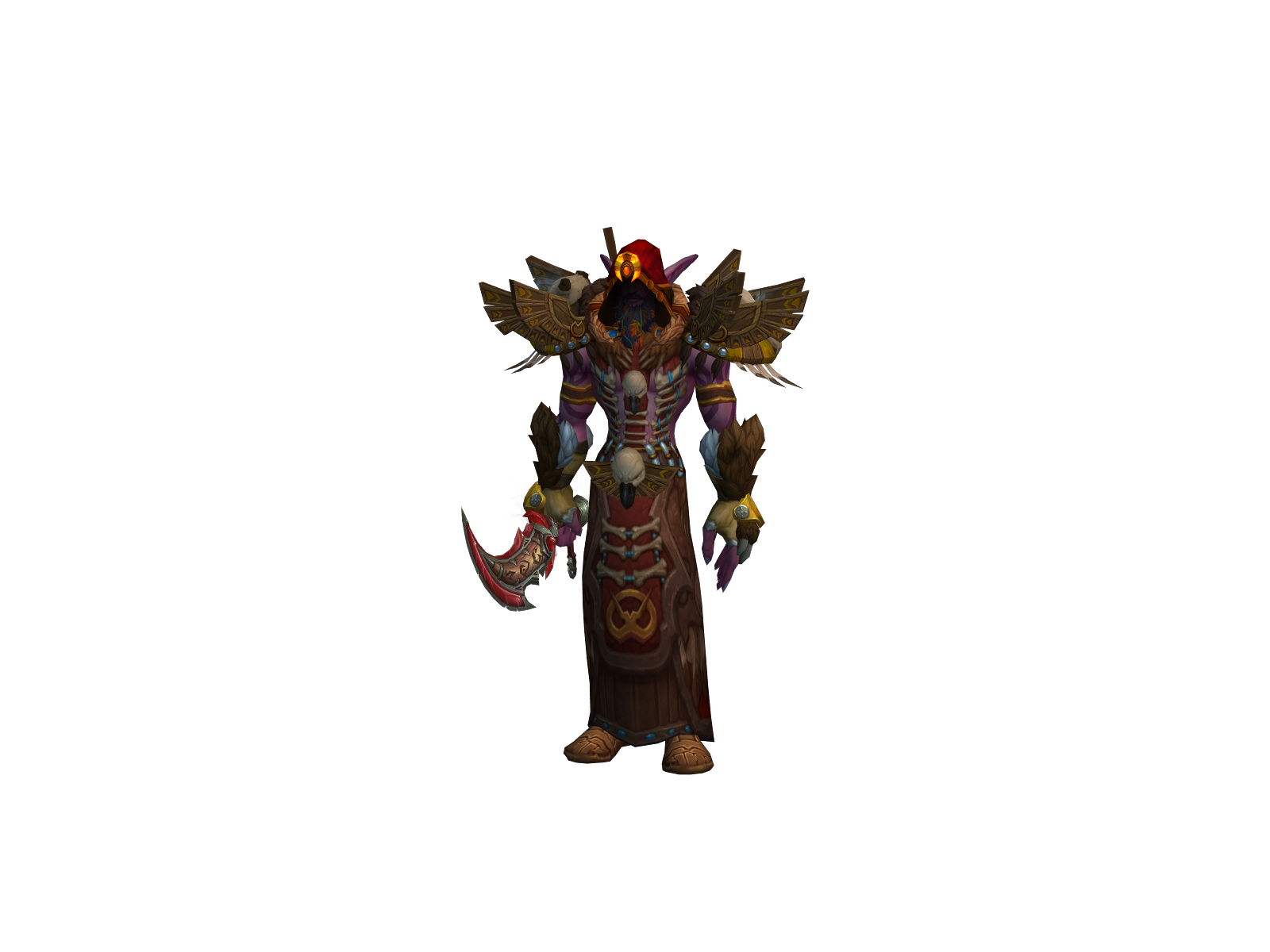 Halotchoo 3D character render