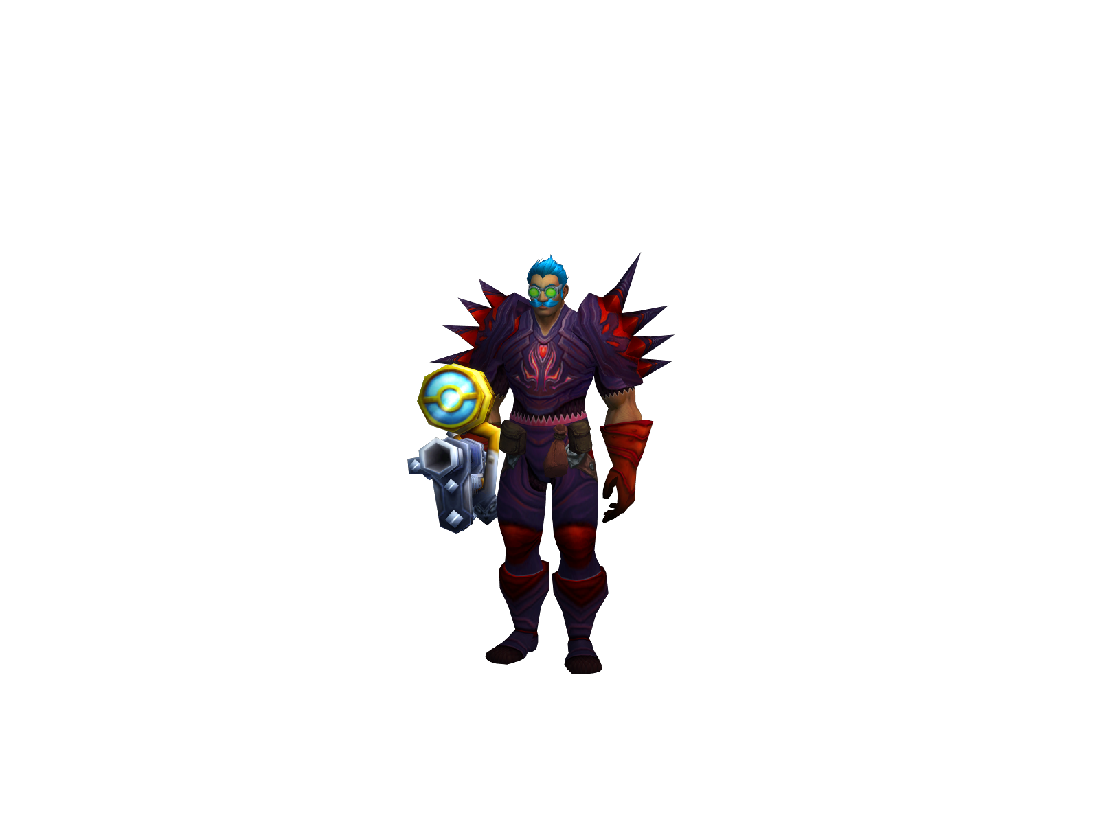 Sendmegoldz 3D character render