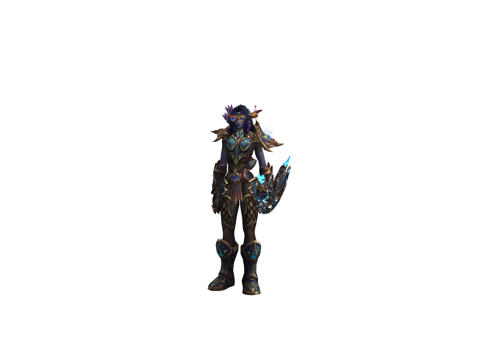 Baÿma 3D character render