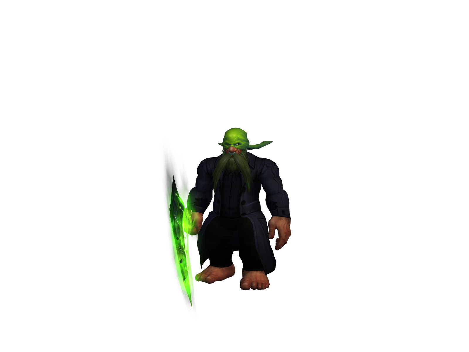 Kiedonk 3D character render