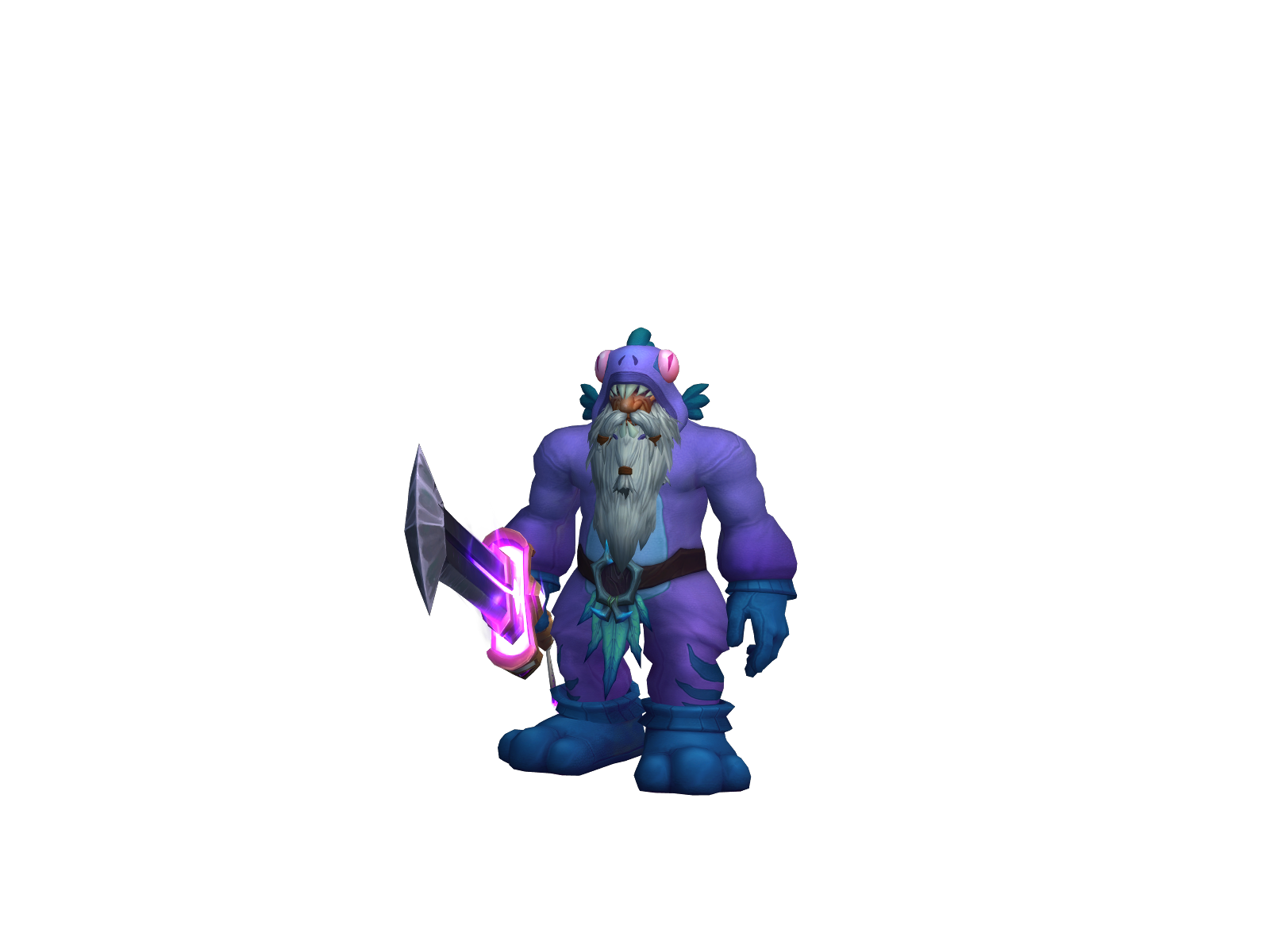 Notalltiny 3D character render