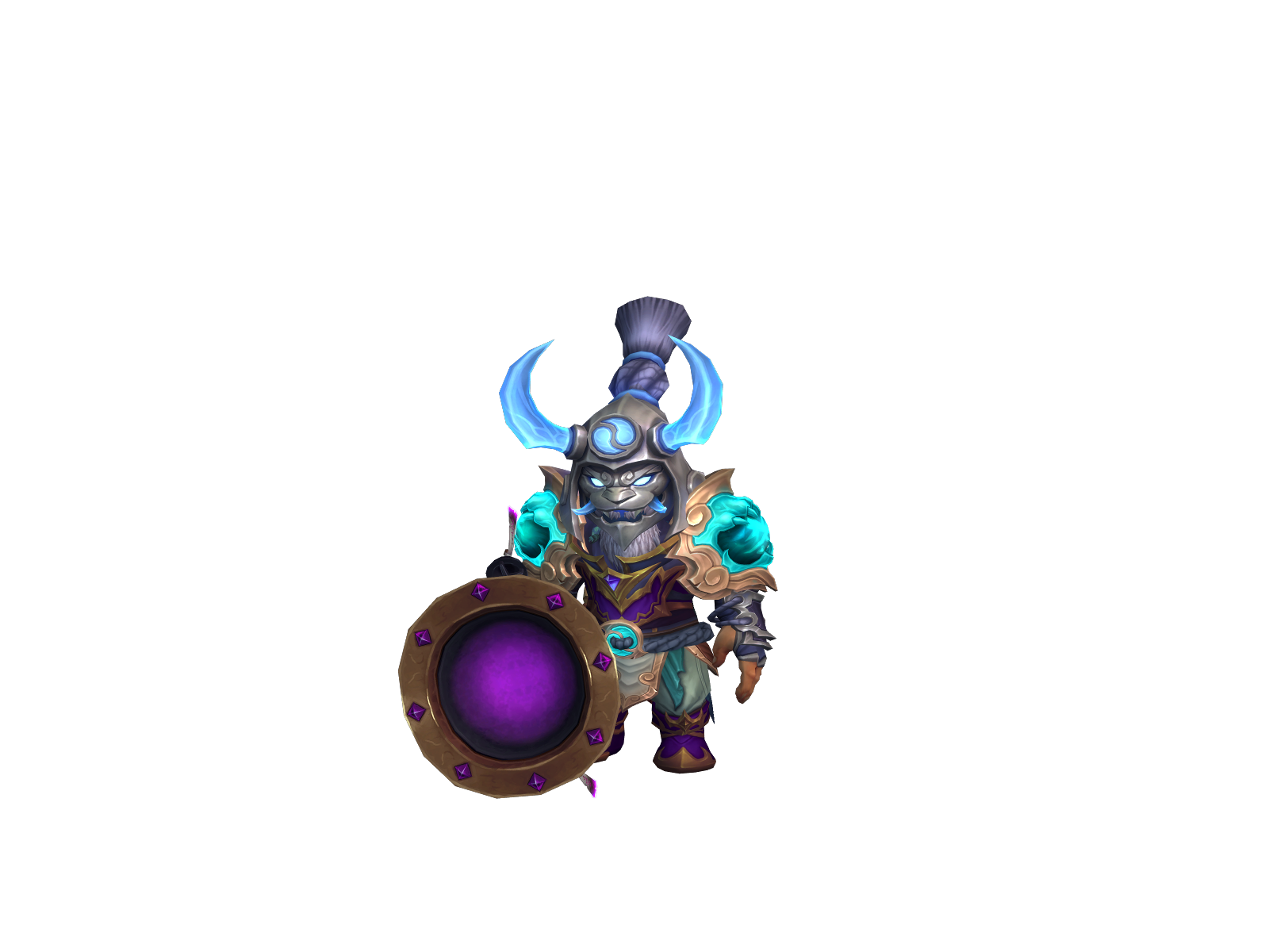 Lugerro 3D character render