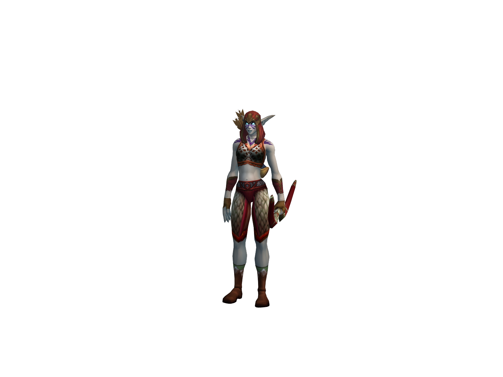 Kveirashadow 3D character render