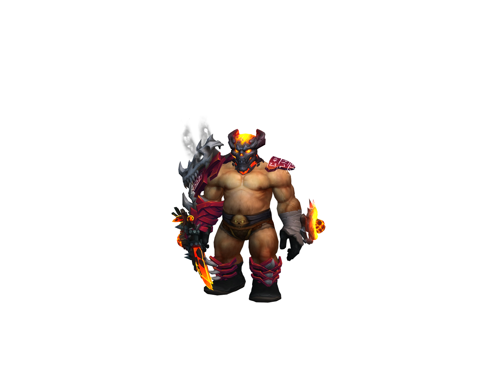 Ramuh 3D character render