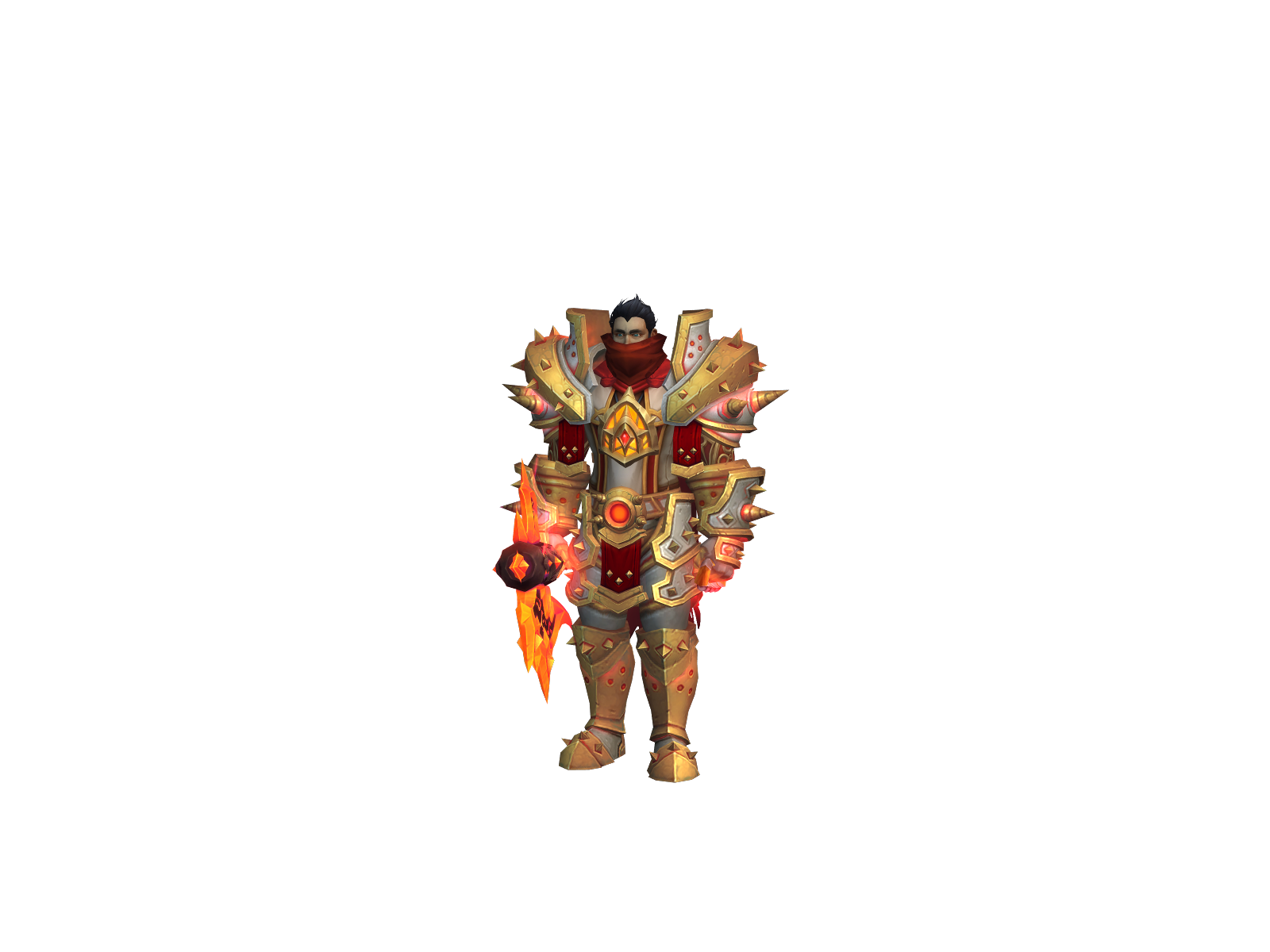 Sanctita 3D character render