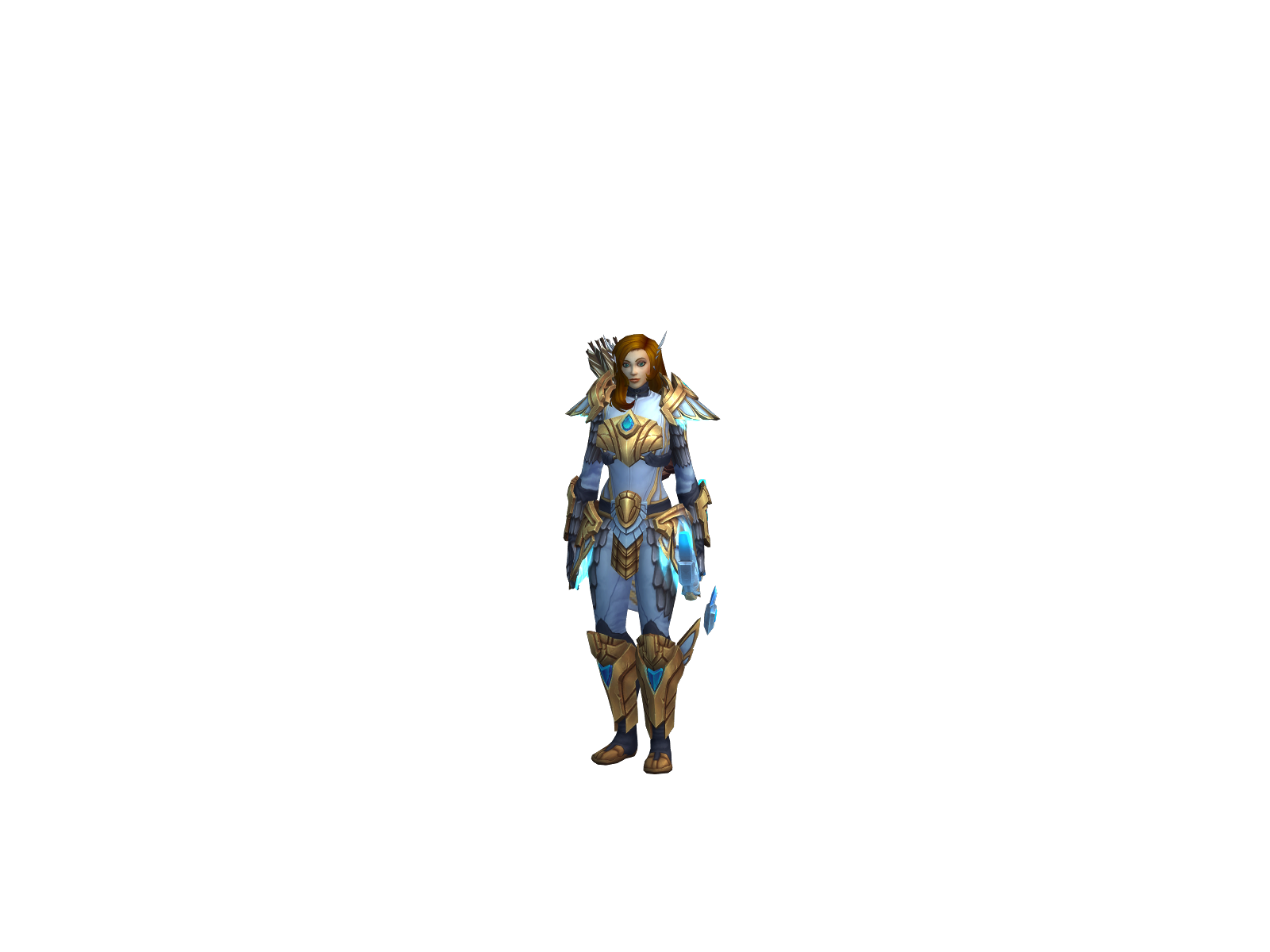 Tìrra 3D character render