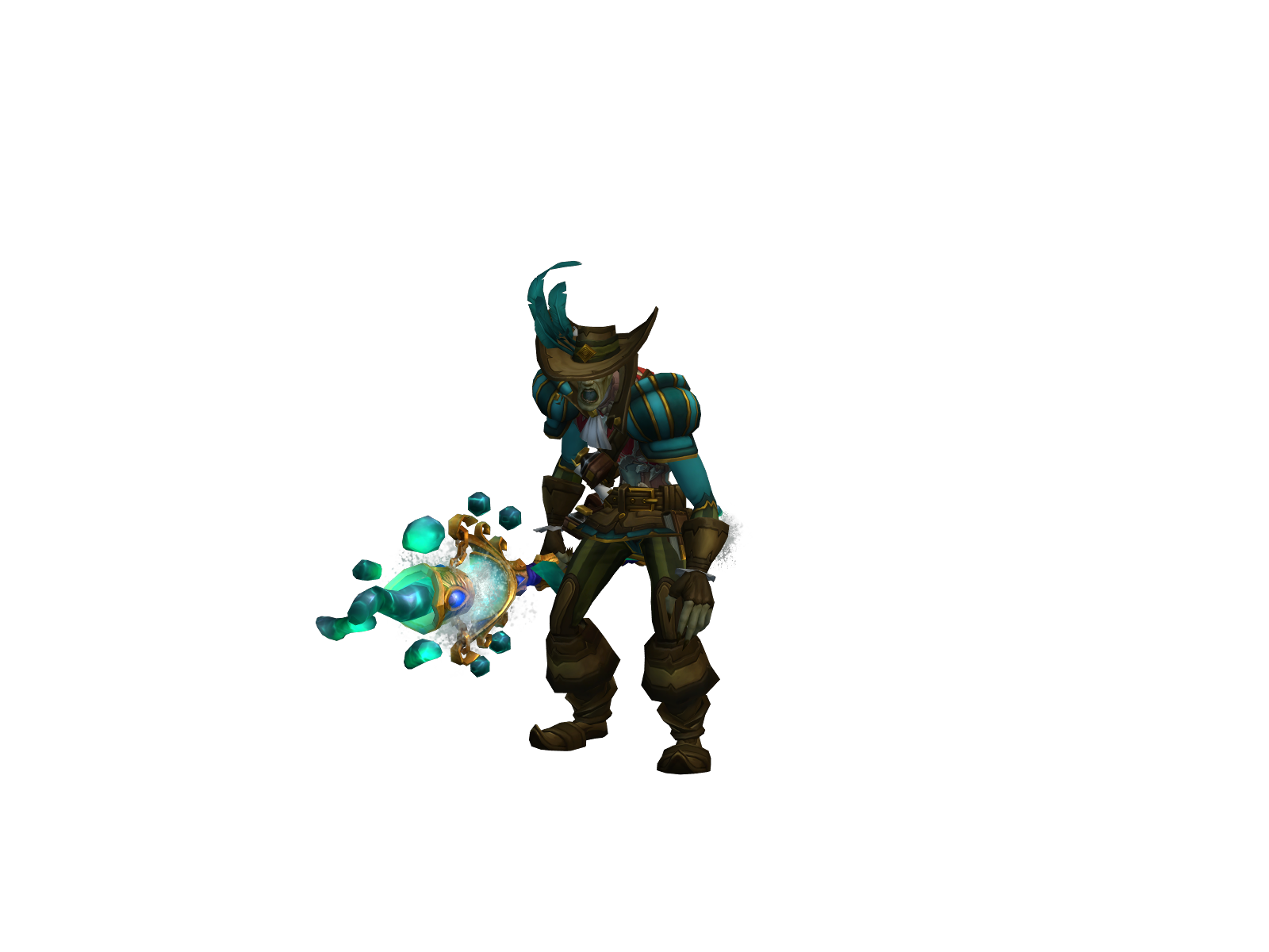 Drools 3D character render