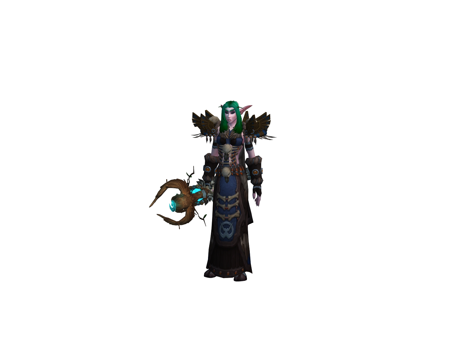 Amavera 3D character render