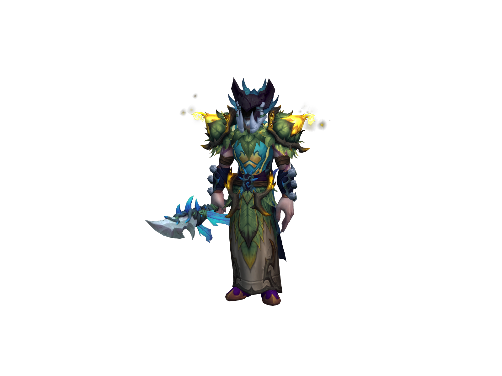 Sammet 3D character render