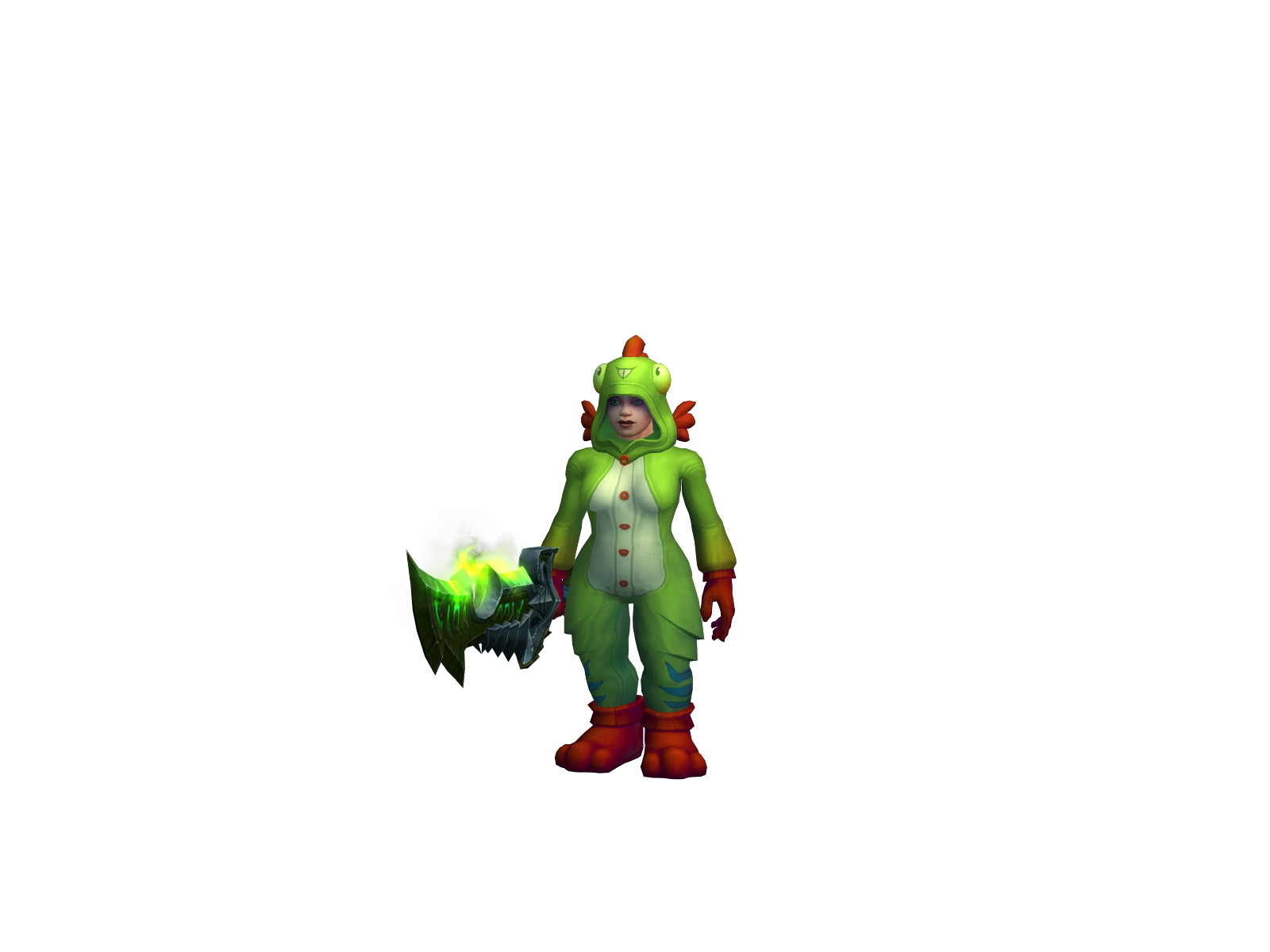 Jonqijote 3D character render