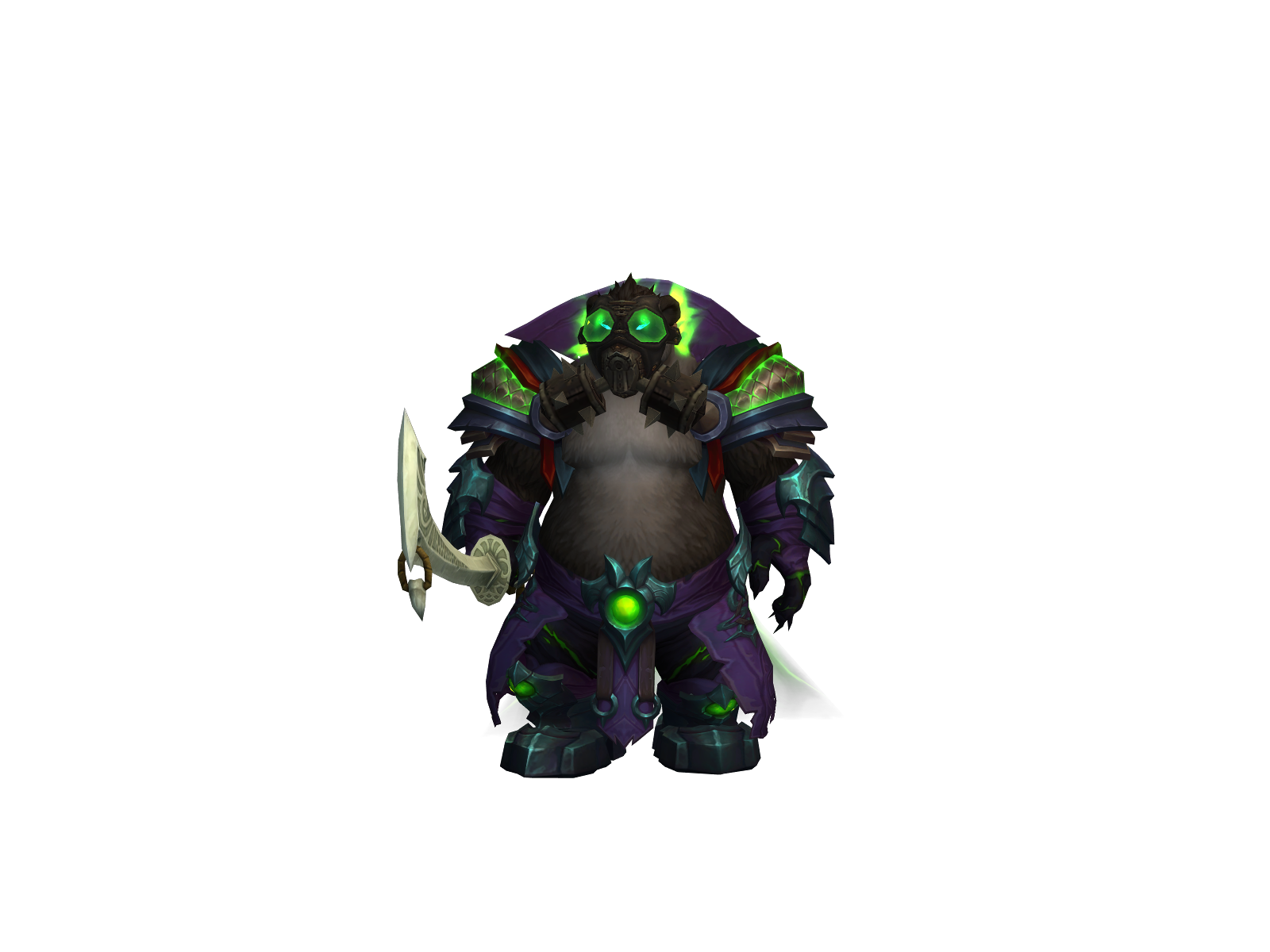 Ticutuco 3D character render