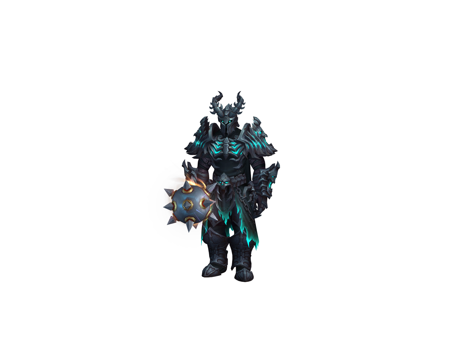 Serdeath 3D character render