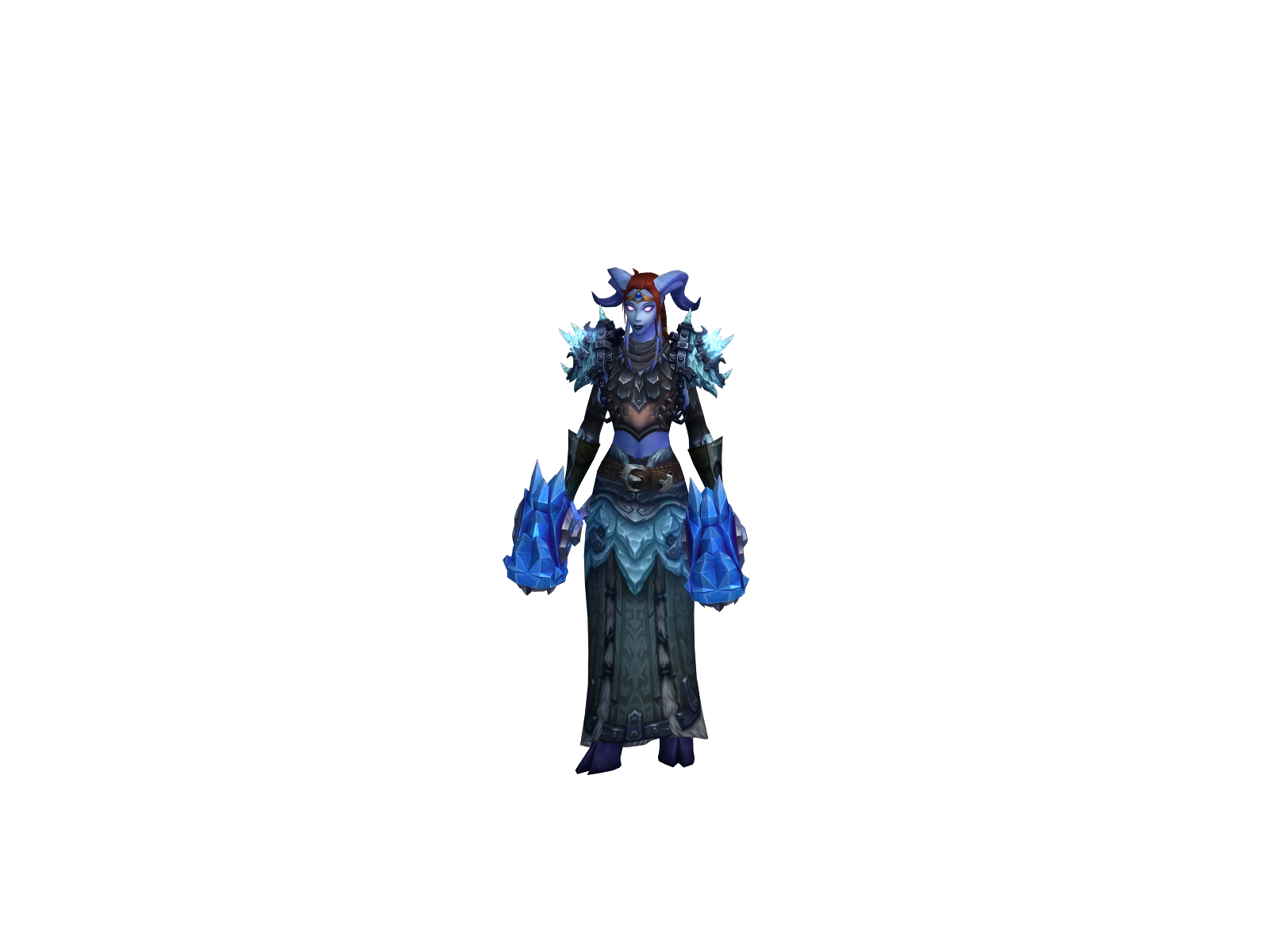 Mhaari 3D character render