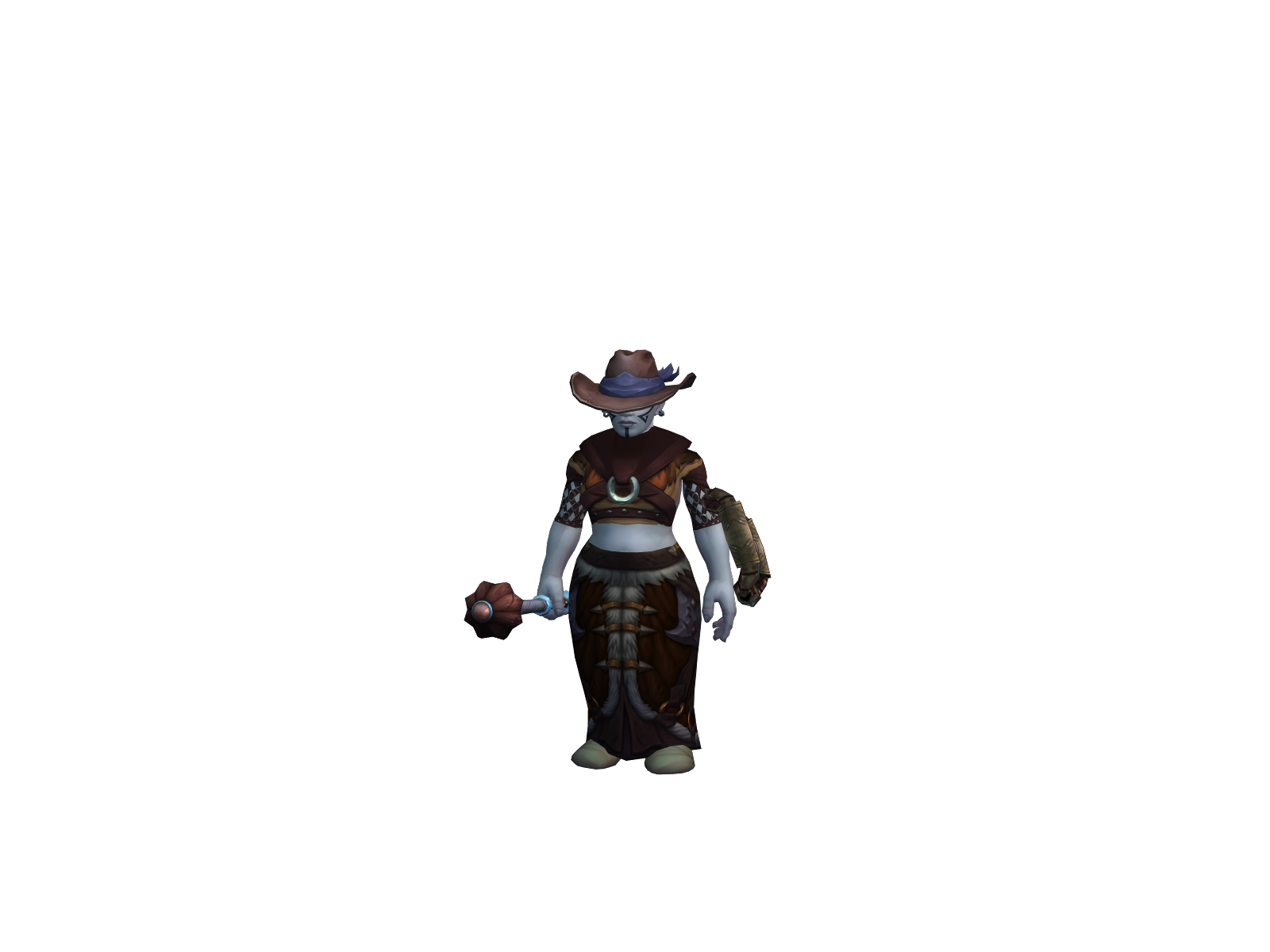 Hotamale 3D character render